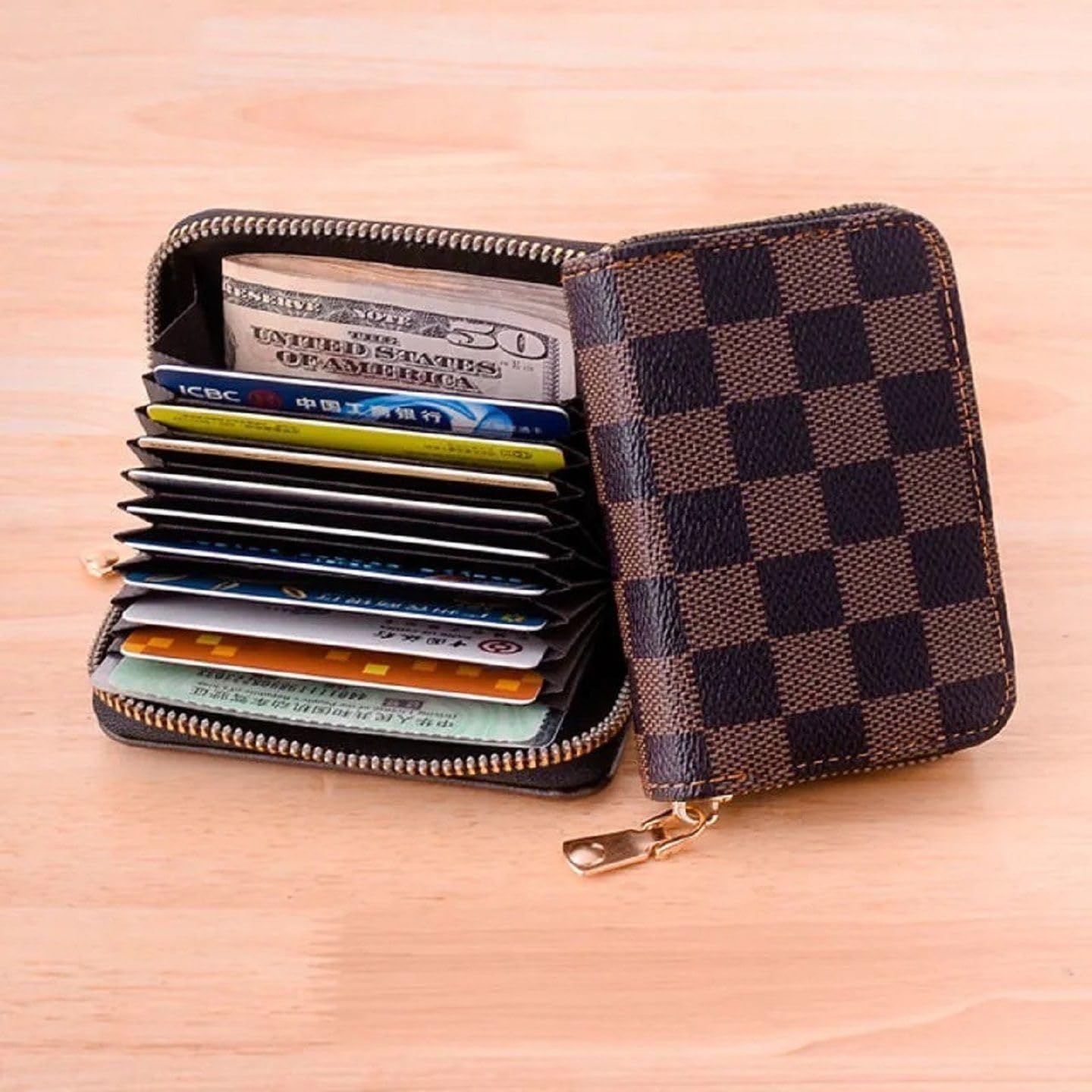 watchstar Slim Skinny Fit Card Wallet for Men and Women (Soras BrownWG1T33585616)-picture-38