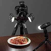 Vista 2 de Godox MF12 MF12-K2 Macro Flash de 12 W, control inalámbrico de 2.4G, modo TTL/M, batería de litio integrada de 3.7 V/6.29 W como flash TTL fuera