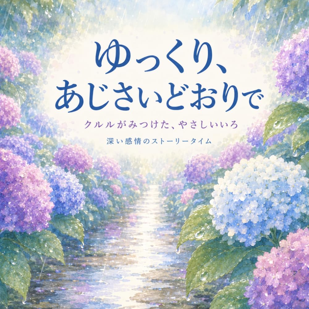 ゆっくり、あじさいどおりで: クルルがみつけた、やさしいいろ