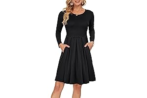 New Fashion Knee Length Dress for Women 2024