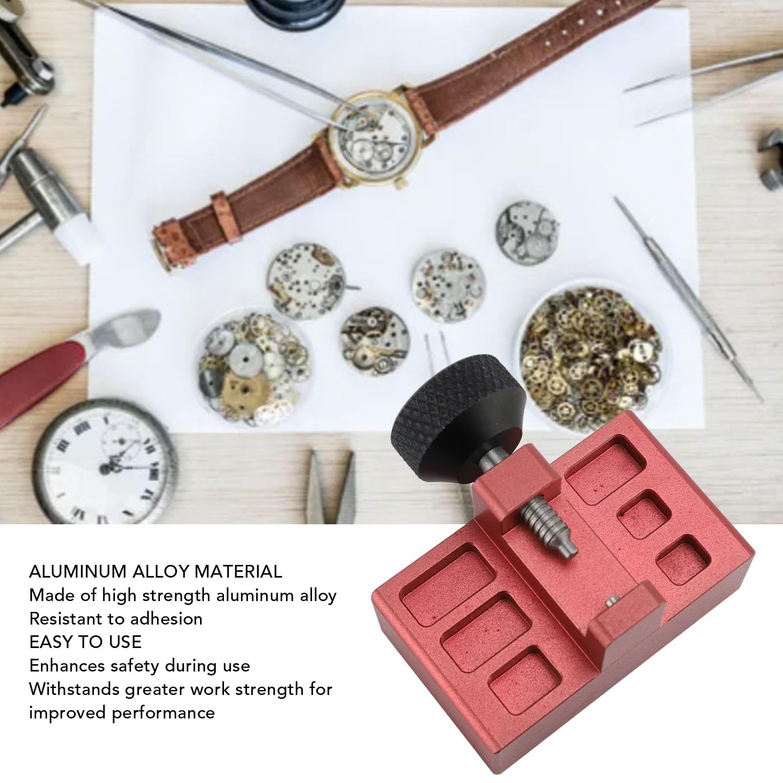 Aluminiumlegierung Uhrenarmband-Einstellwerkzeug mit 6
