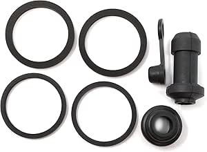 RW Rear Brake Caliper Repair Kit - Compatible With Kawasaki Motorcycle Brake Rebuild