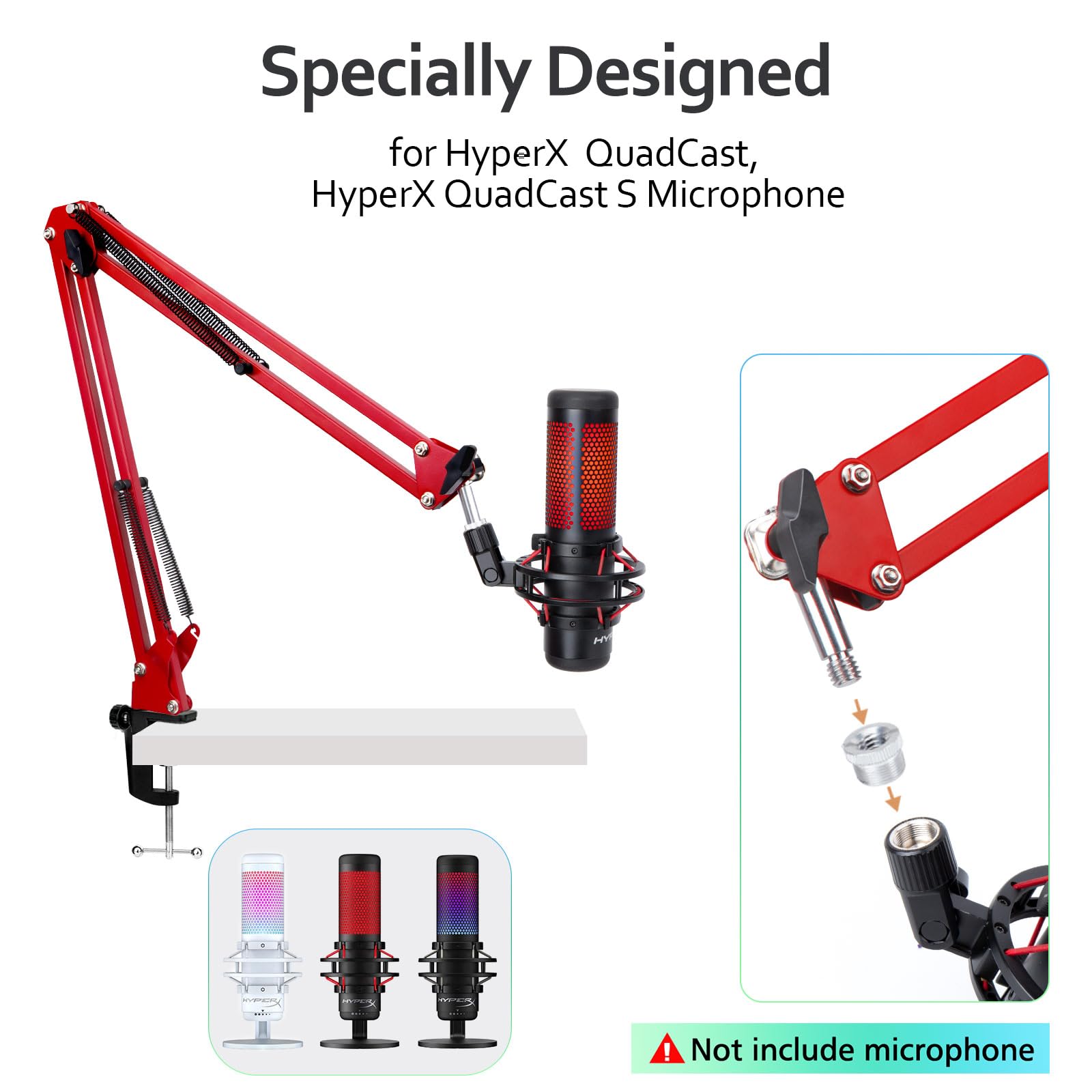 Amazon | HyperX(ハイパーエックス) Qu&Boom Arm用 - アップグレード