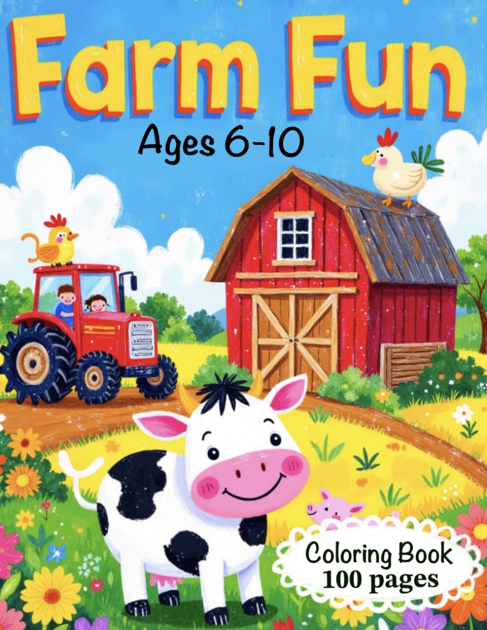 Farm Fun (Coloring Book Fun)