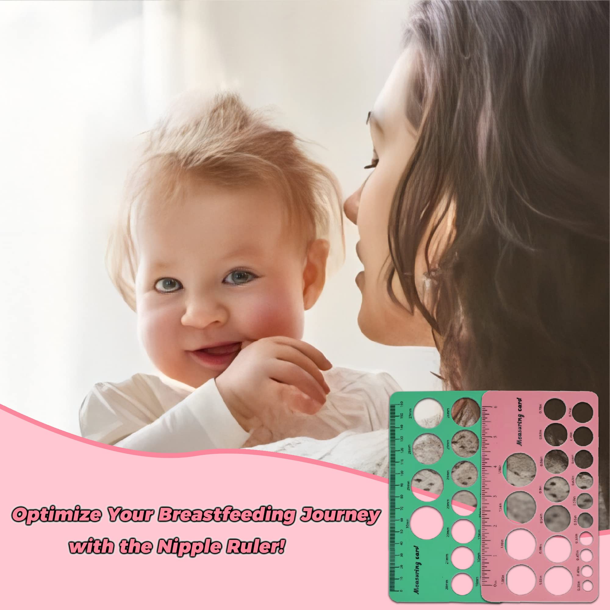Nile Ruler Snapklik.com : Nipple Ruler For New Mom Gift, Nipple Rulers Flange ...