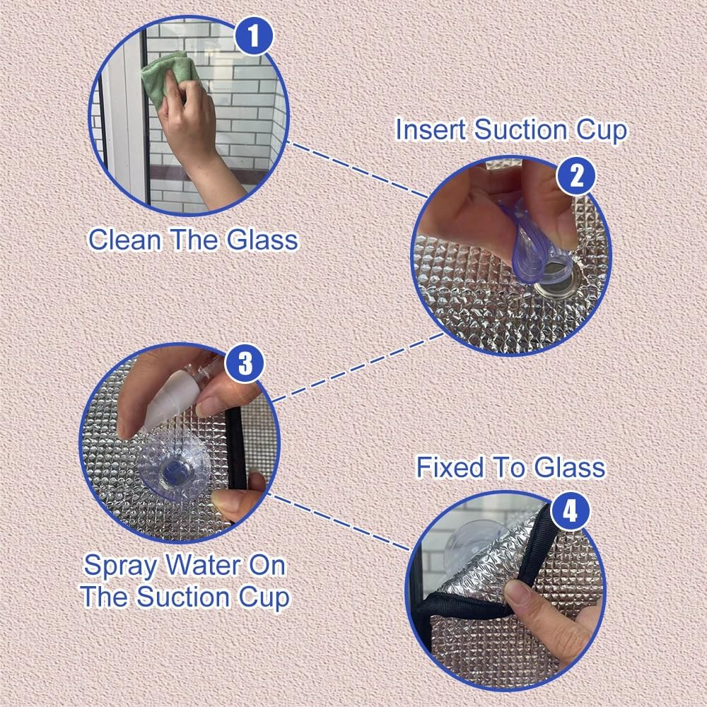 遮光シート 断熱 目隠し ガラスフィルム 防寒 UVカット 節電 非粘着 窓用フィルム吸盤付き 夏の日焼け対策してくださいカーテン