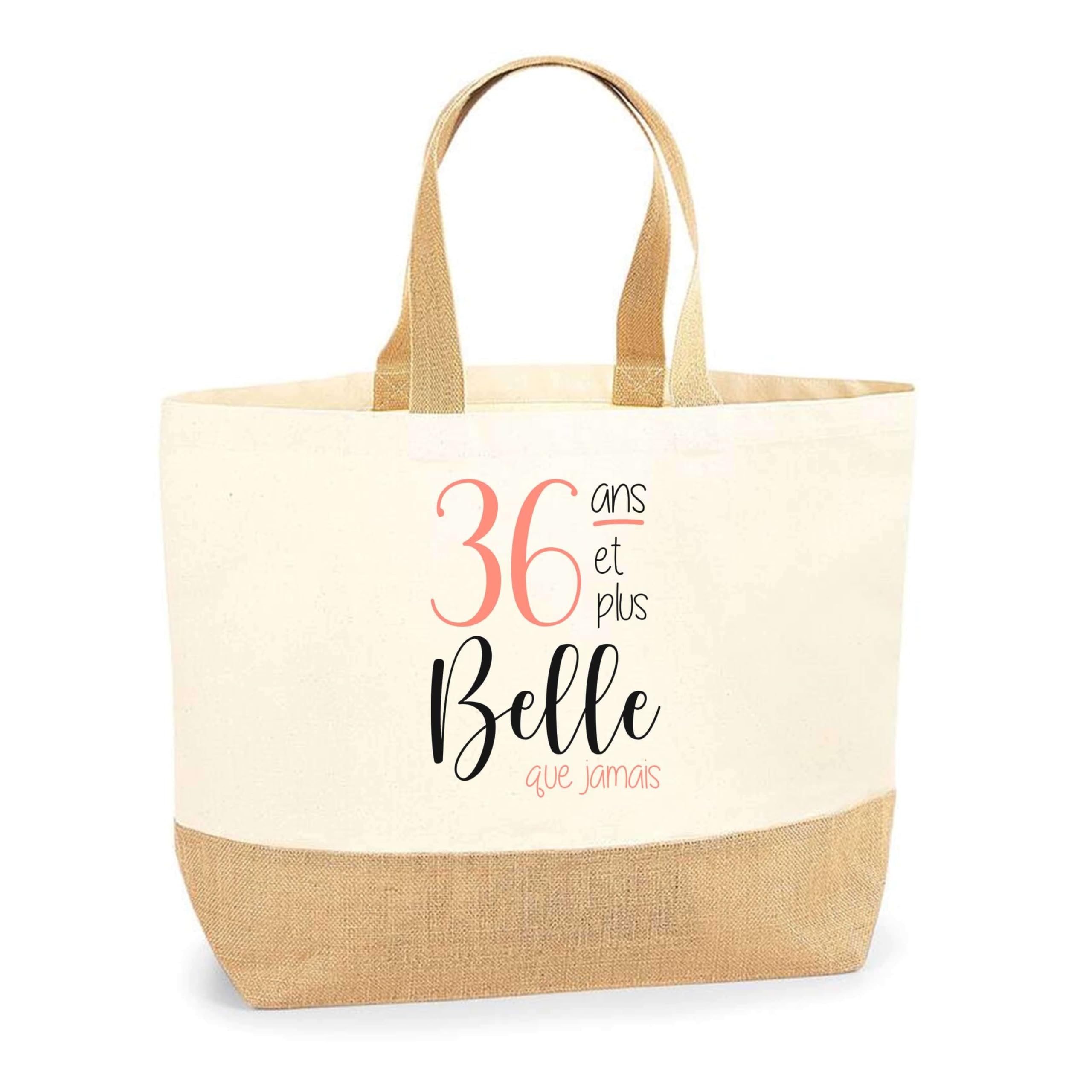 Sac Jute 36 ans compagnon idéal de vos sorties au marché - 5