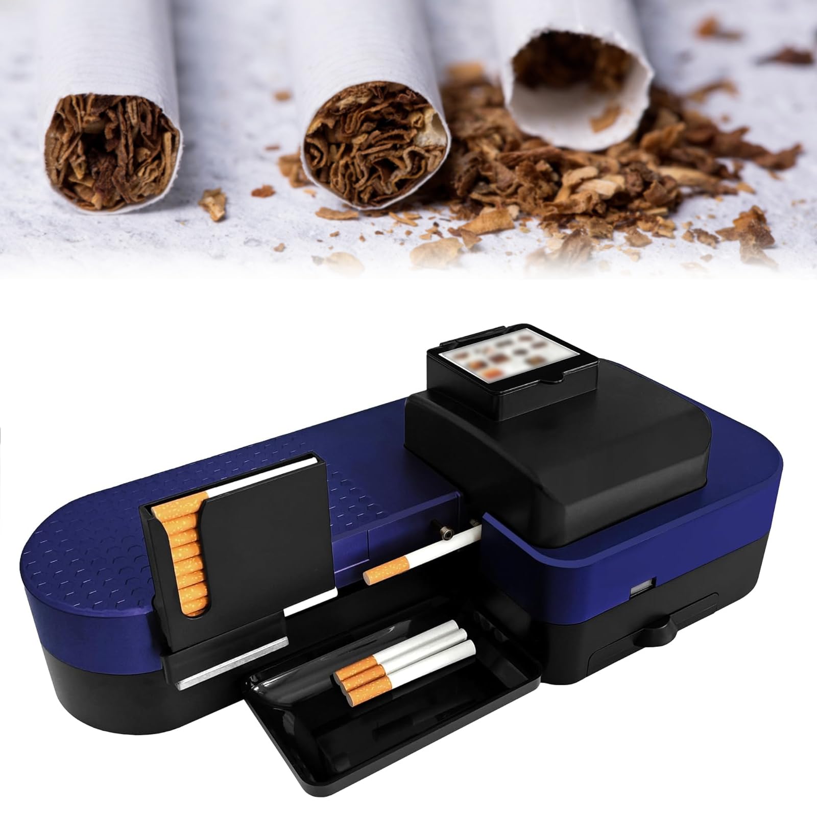 electronic cigarette filler Amazon.com: YSFHYAN Cigarette Filling Machines Automatic Cigarette Rolling  Machine,Electric Cigarette Rolling Machine,Auto Cigarette Injector Rolling  Machine,10 Cigarettes per Session,8 mm Pipe,for Smokers : Health & Household