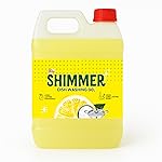 Shimmer Dishwash Gel – 5L Mega Jar | Powerful Lemon Action for Tough Grease | Long-Lasting Fragrance | Safe on Hands | Value Refill Pack | Dishwasher Safe