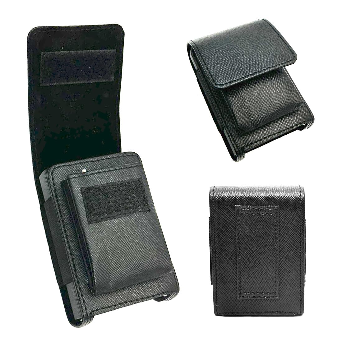 Zaoma Flap Case Cover Pouch Compatible for Extremely Compact Ambrane 10000 mAh Power Bank (22.5 W, Power Delivery 3.0) (Black, Cases with Holder) (AMB10KCOM_MER)-image-11