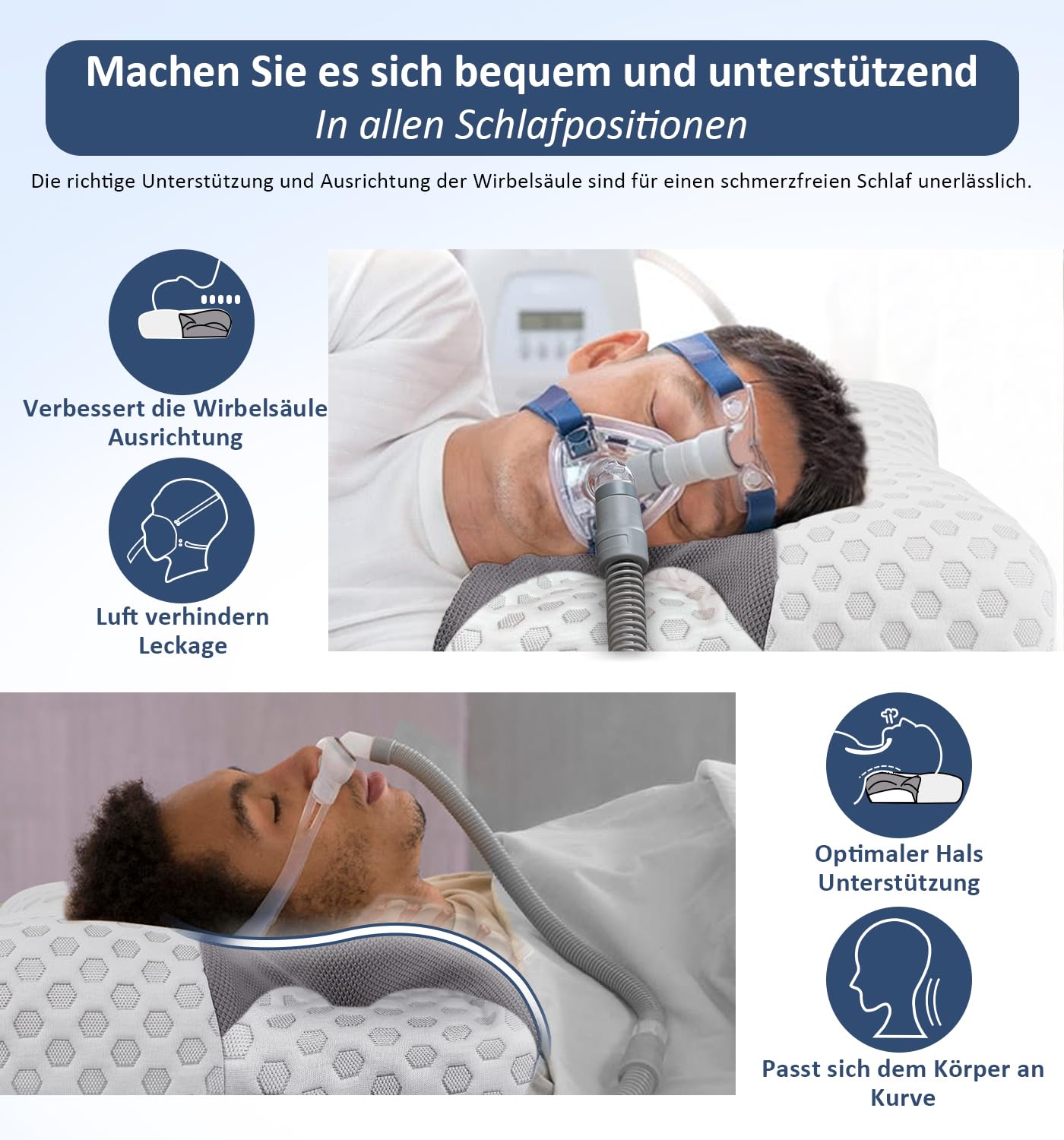 U-Vormige Bluetooth Muziek Kussen Met Geheugen Katoen Ruisonderdrukking En Nekbe