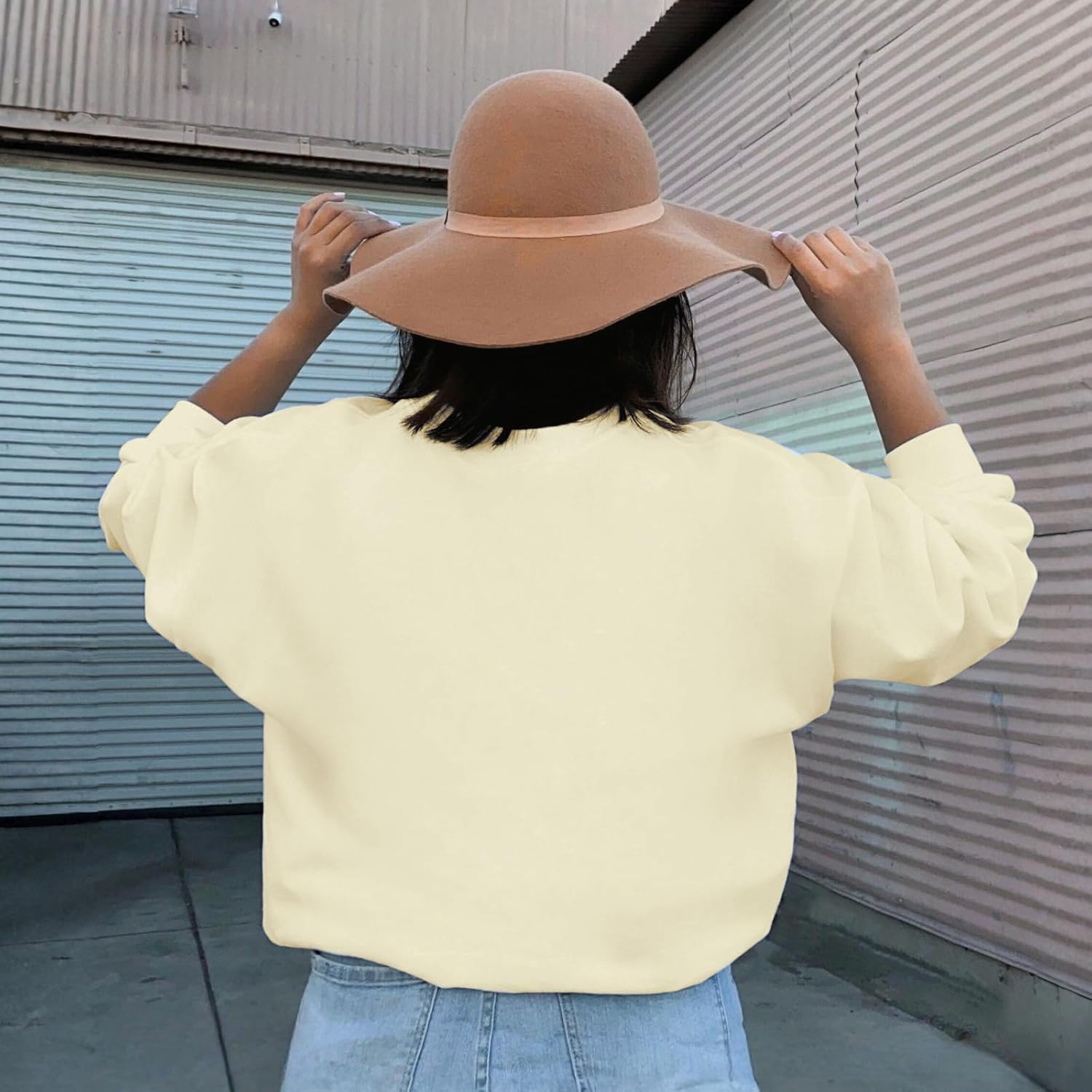 Christian Sweatshirts for Women Cute Jesus Is My Jam Sweatshirt Funny Religious Faith Graphic Long Sleeve Pullovers - Image 4