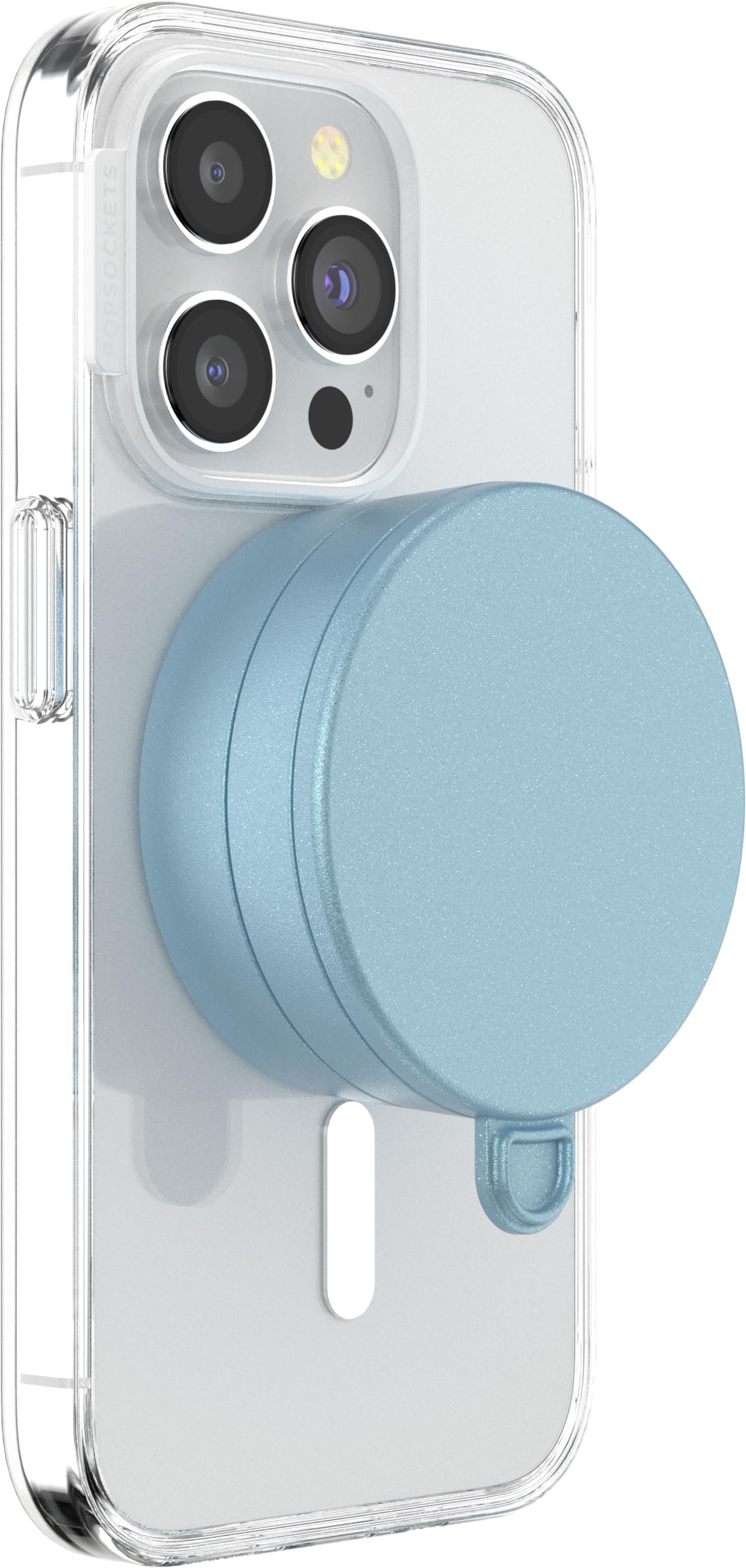 PopSockets Multi-Surface Suction Phone Mount, Detachable Surface Mount, Phone Stand Compatible with MagSafe® - Blue Sigh - Image 3