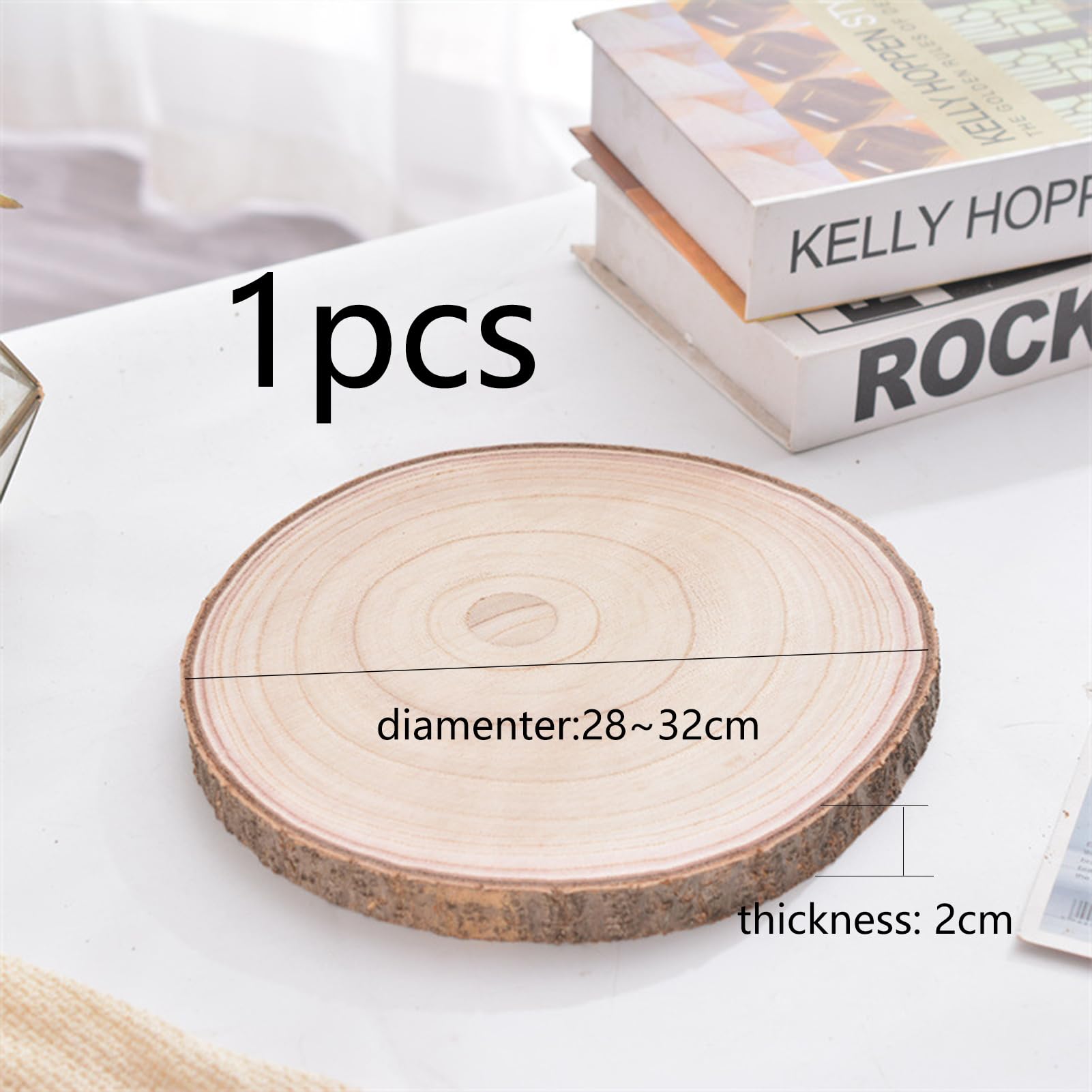 Plateau Paulownia Hout 23cm online kopen? | Het Speelgoedpaleis