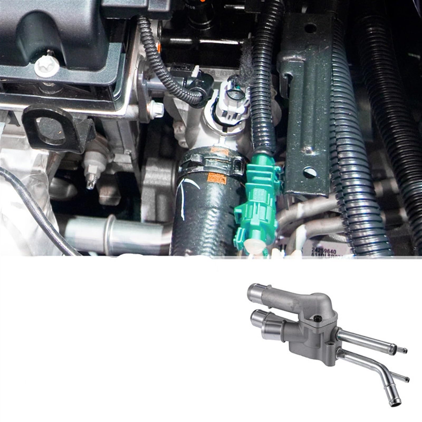 Obudowa termostatu samochodowego do Kia Sportage 2006-2010, obudowa termostatu płynu chłodzącego silnik samochodowy 2560023600