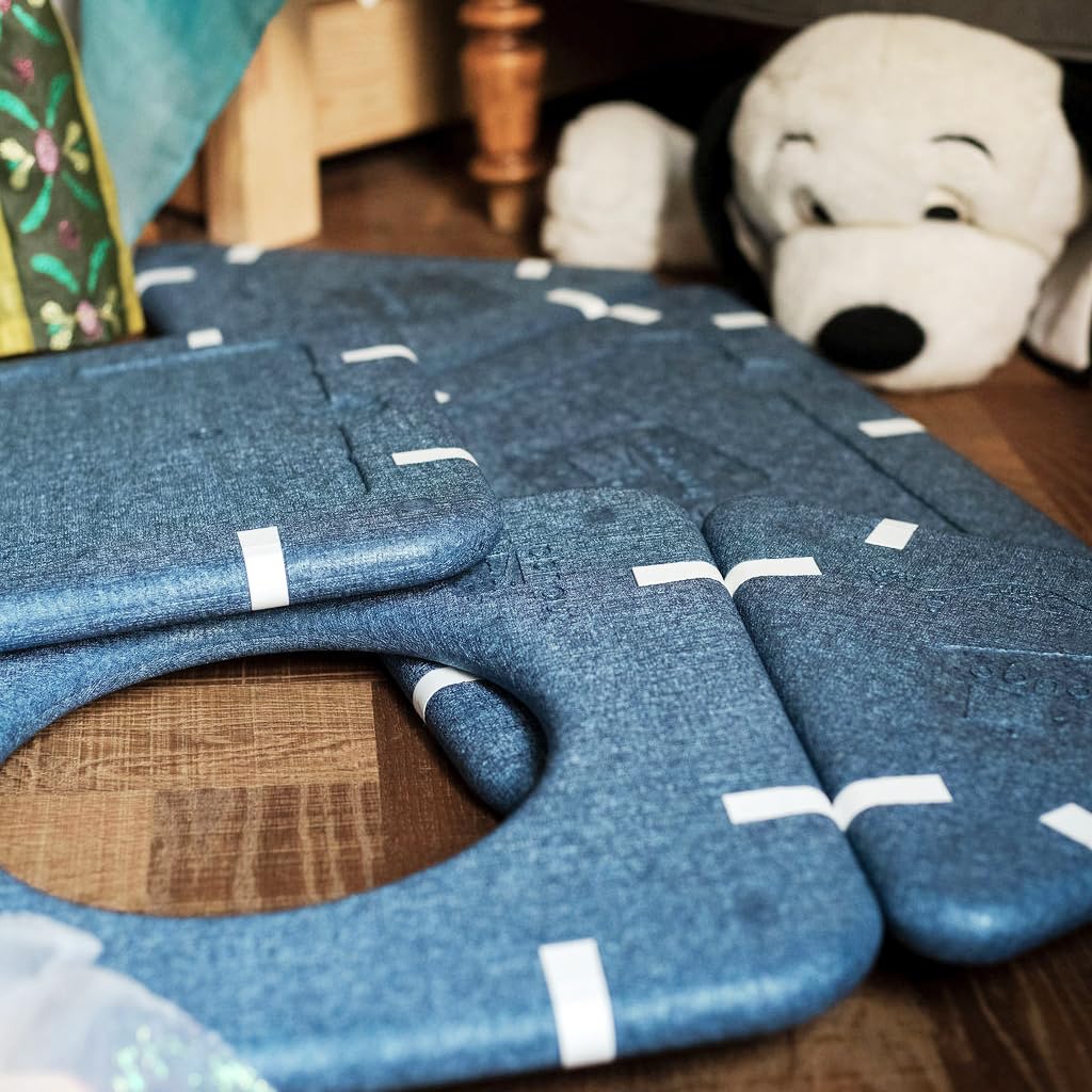 Extra 10 - Jeu de Construction Magnétique - Modules Géants, Légers et Aimantés - Assemblage, Inventivité & Exploration - De 0 à 10 Ans - Fabriqué en France - 10 Modules