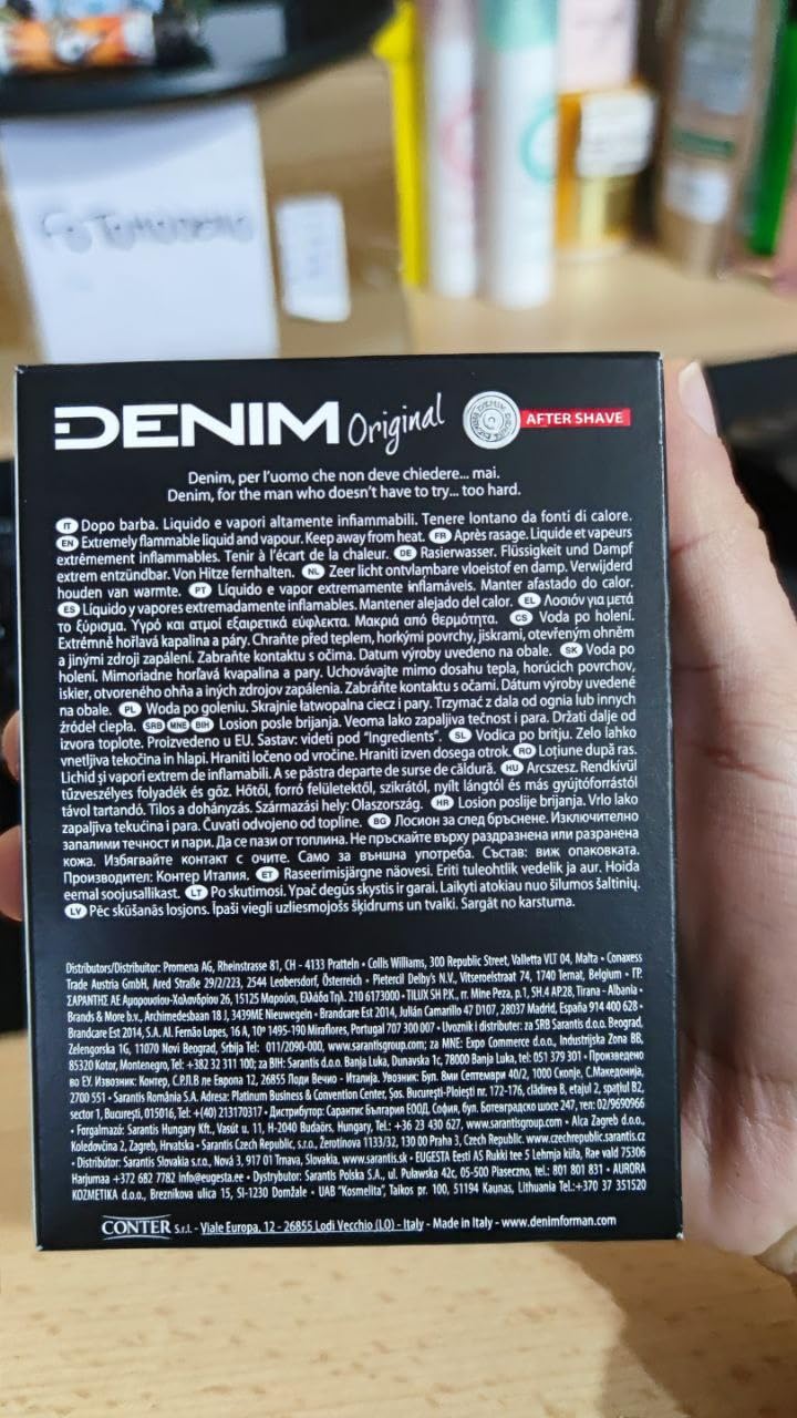 Set 12 DENIM D-Barba ORIGINAL 100 Ml. Profumi