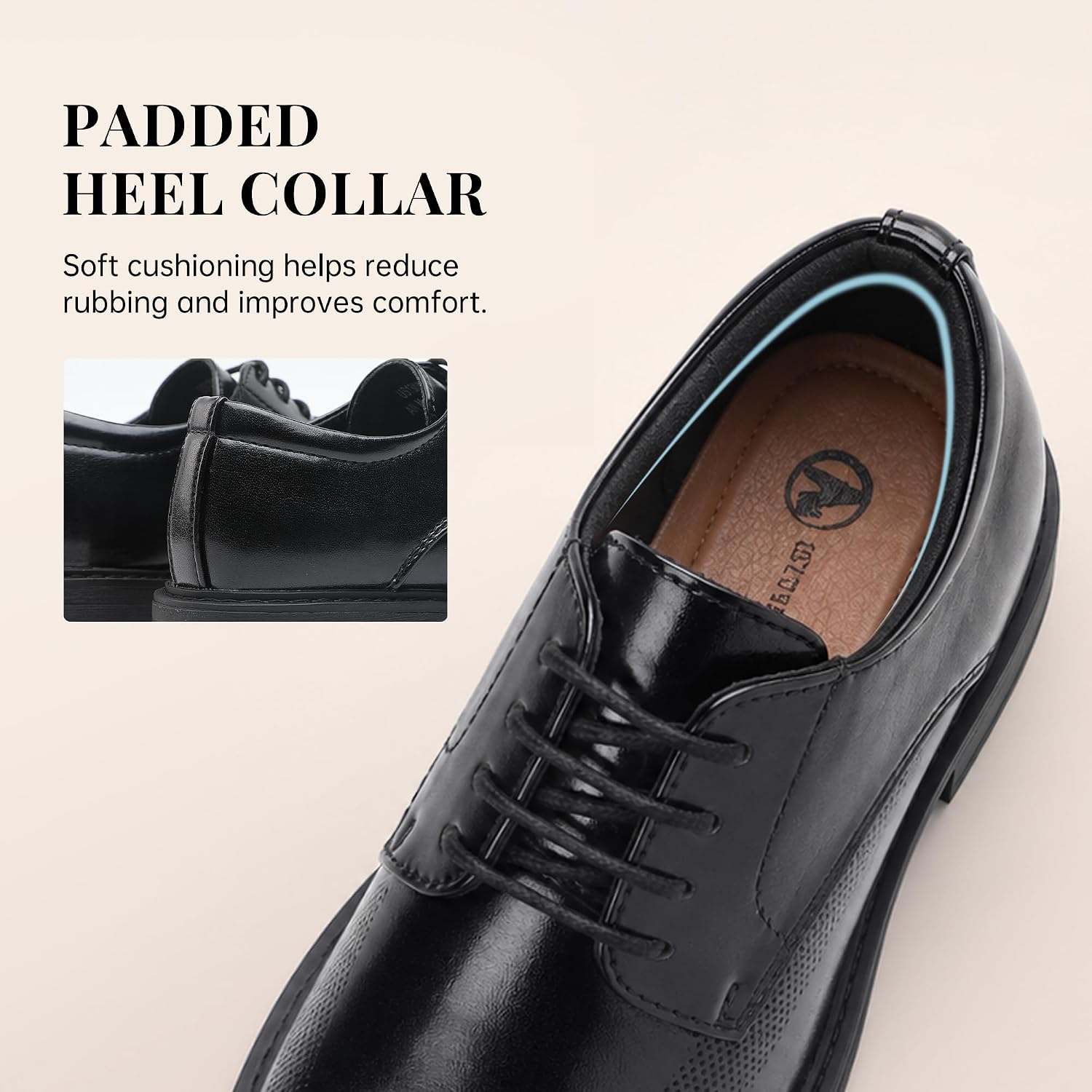 Boy’s Dress Oxford Formal Shoes Lace-up Comfort Wedding Church Uniform Fashion Sneaker Shoes for Little Big Kid