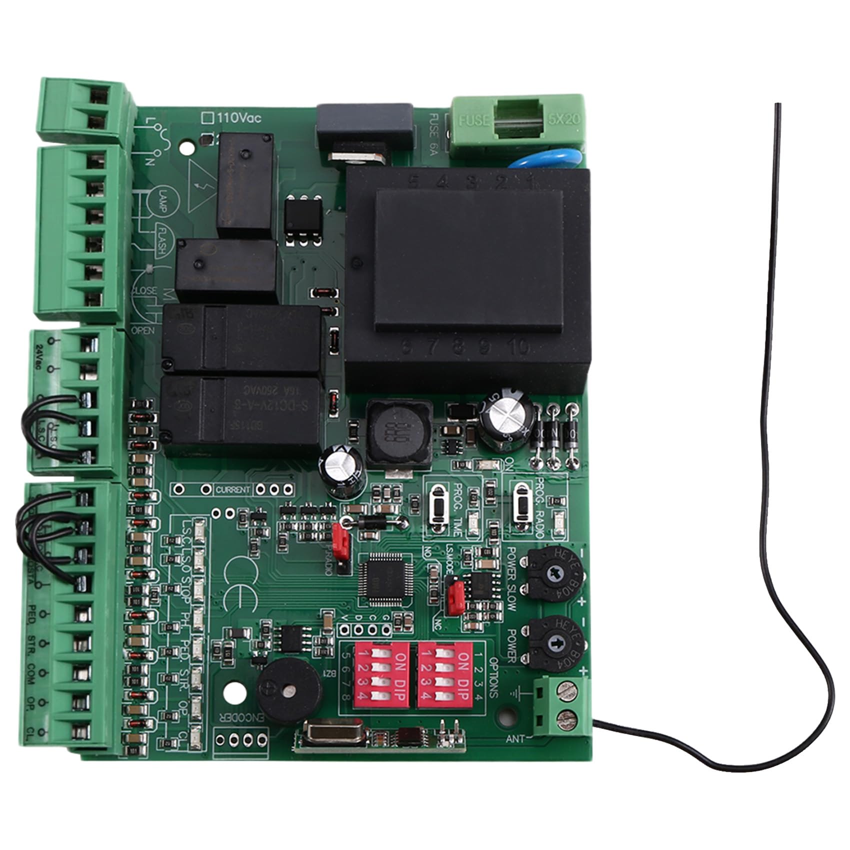 Télécommande code d'ouverture pour récepteur de moteur de porte coulissante