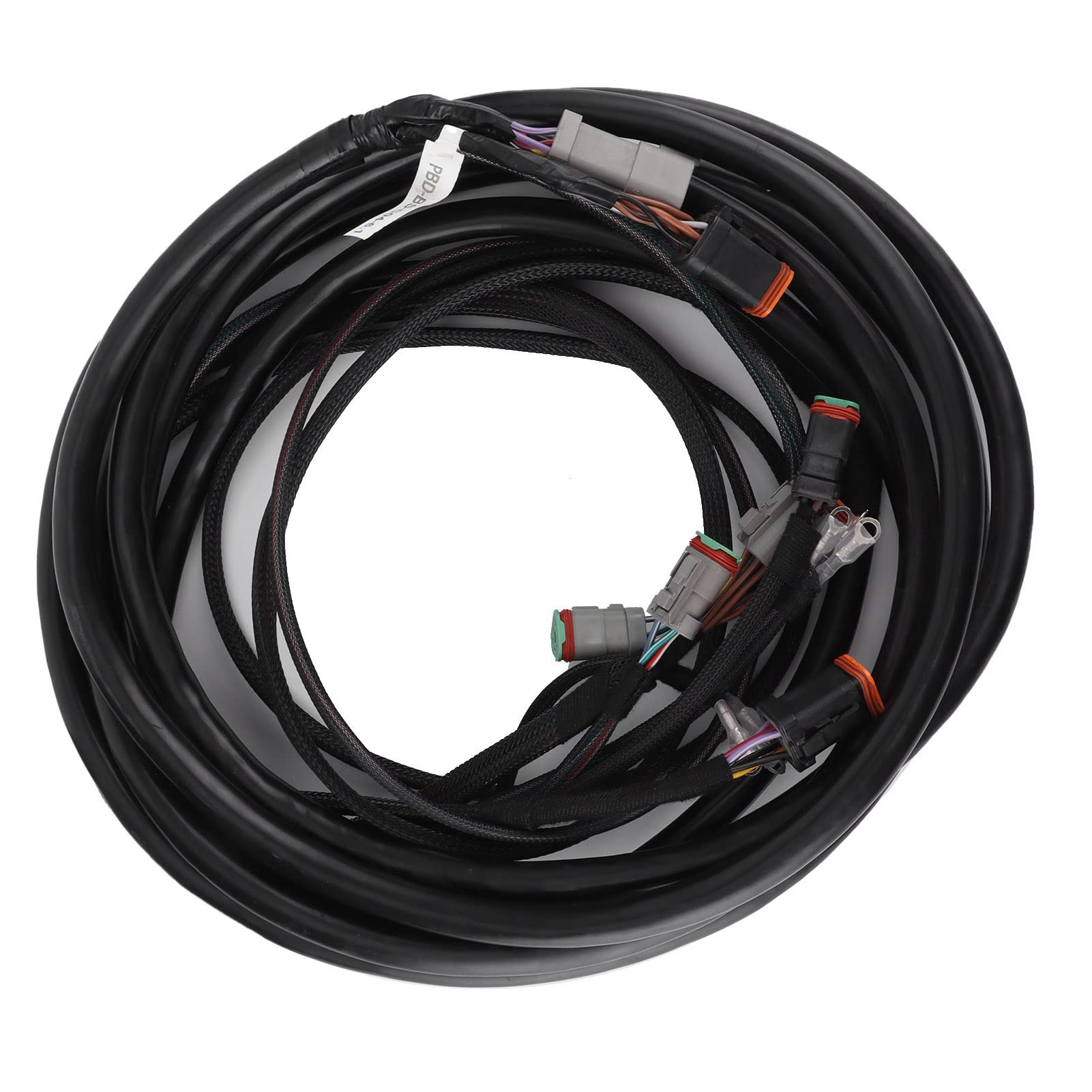 Voltmetro Digitale, Orologio e Termometro - Display LED 12V per Auto, Moto, Barca e Camion
