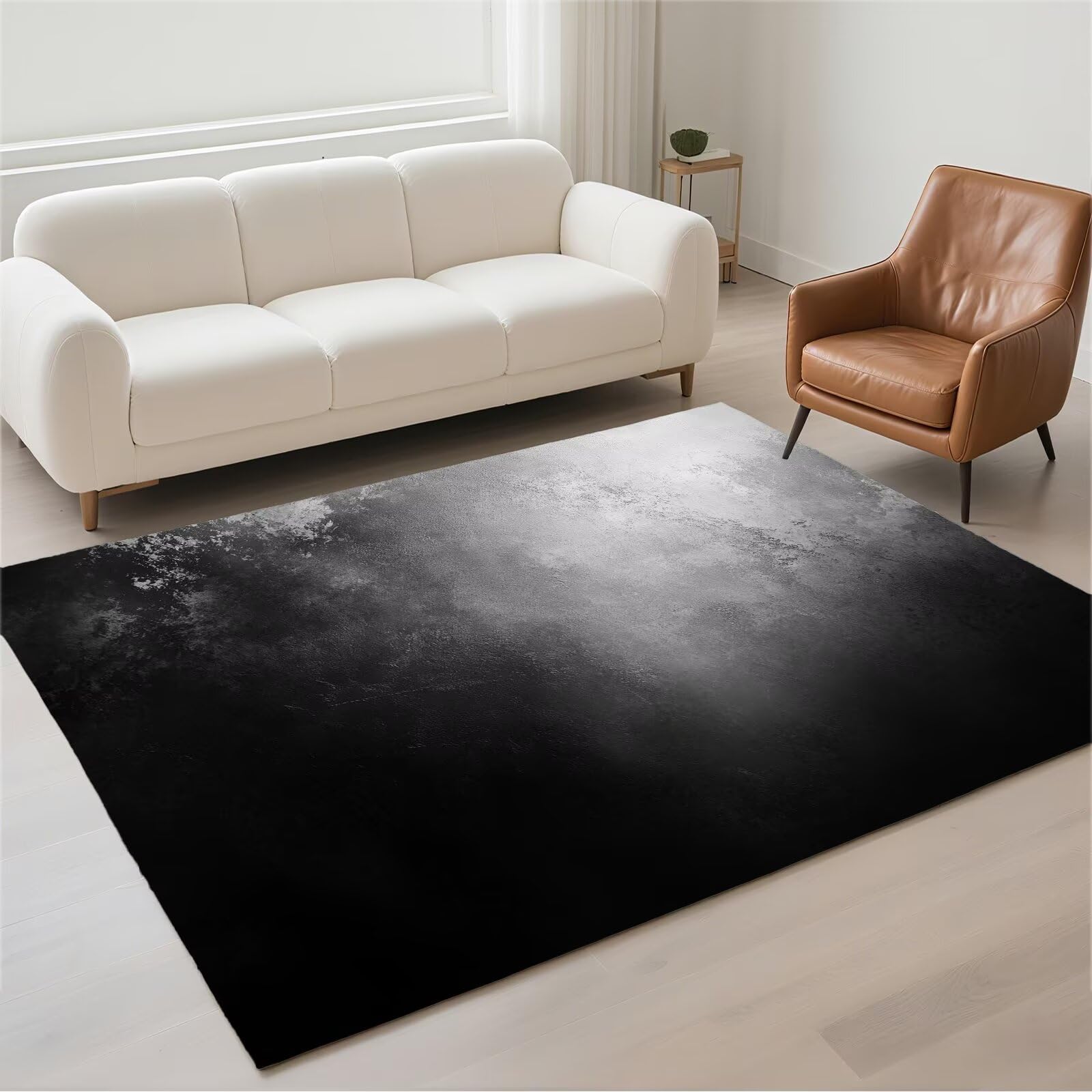Grand carpet pour salon lavable et doux tapis de couloir chambre moderne 120x180