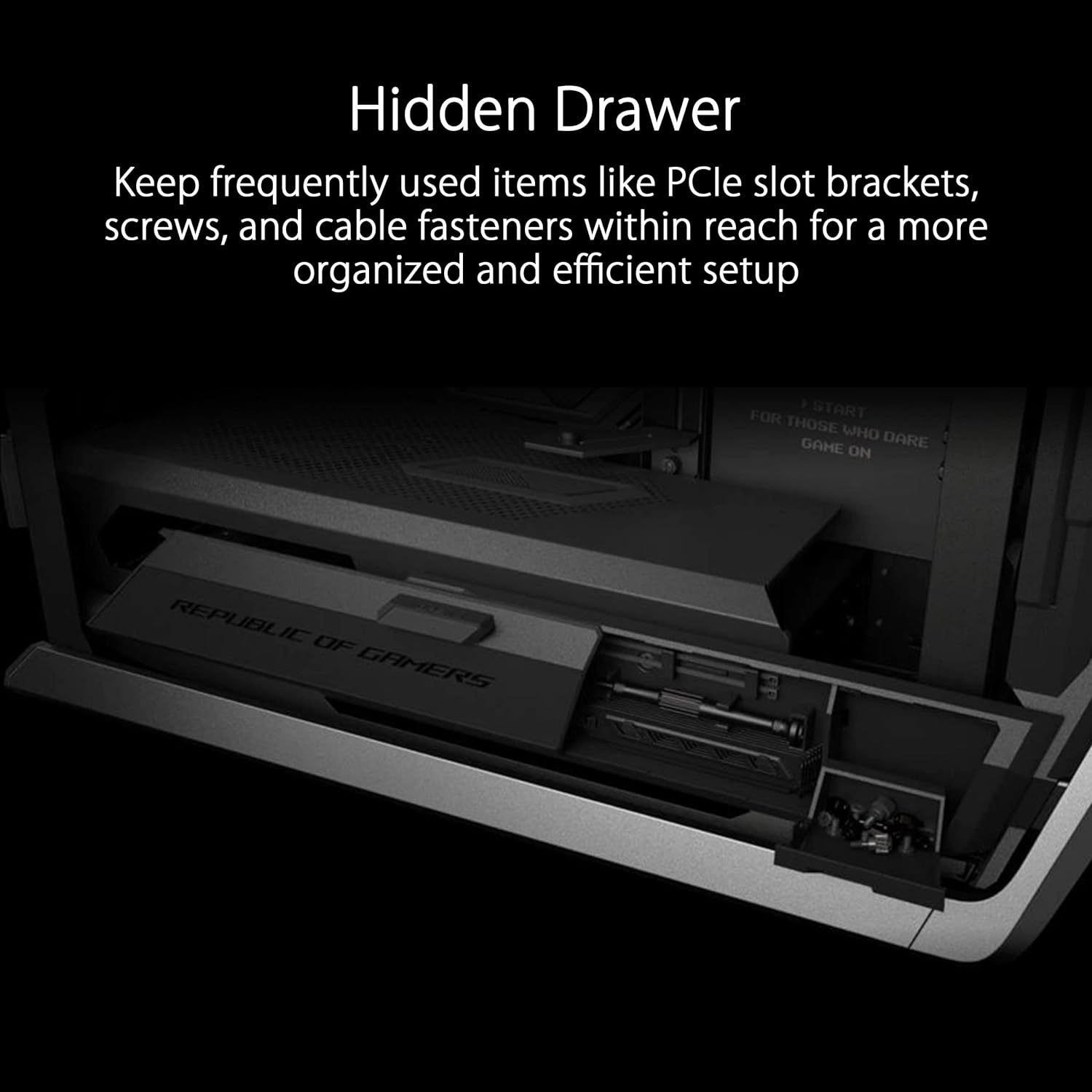 Black Full-Tower Gaming Case with LED and Side Panel Window
