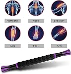 Muscle Roller, Massage Roller Stick for Athletes, Help Reducing Muscle Soreness Cramping Tightness Leg Arms Back Calves Muscle Massager(Purple)