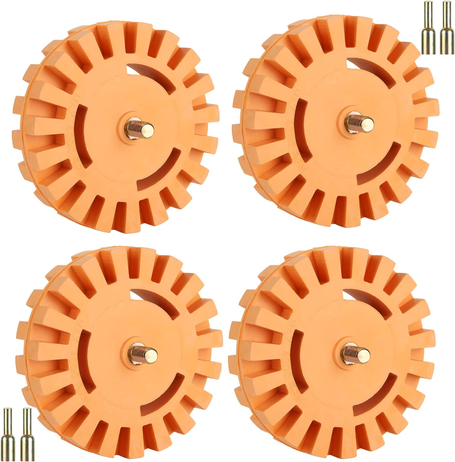 ProGraad Decal Remover Eraser Wheel Solid Rubber Eraser Wheel with