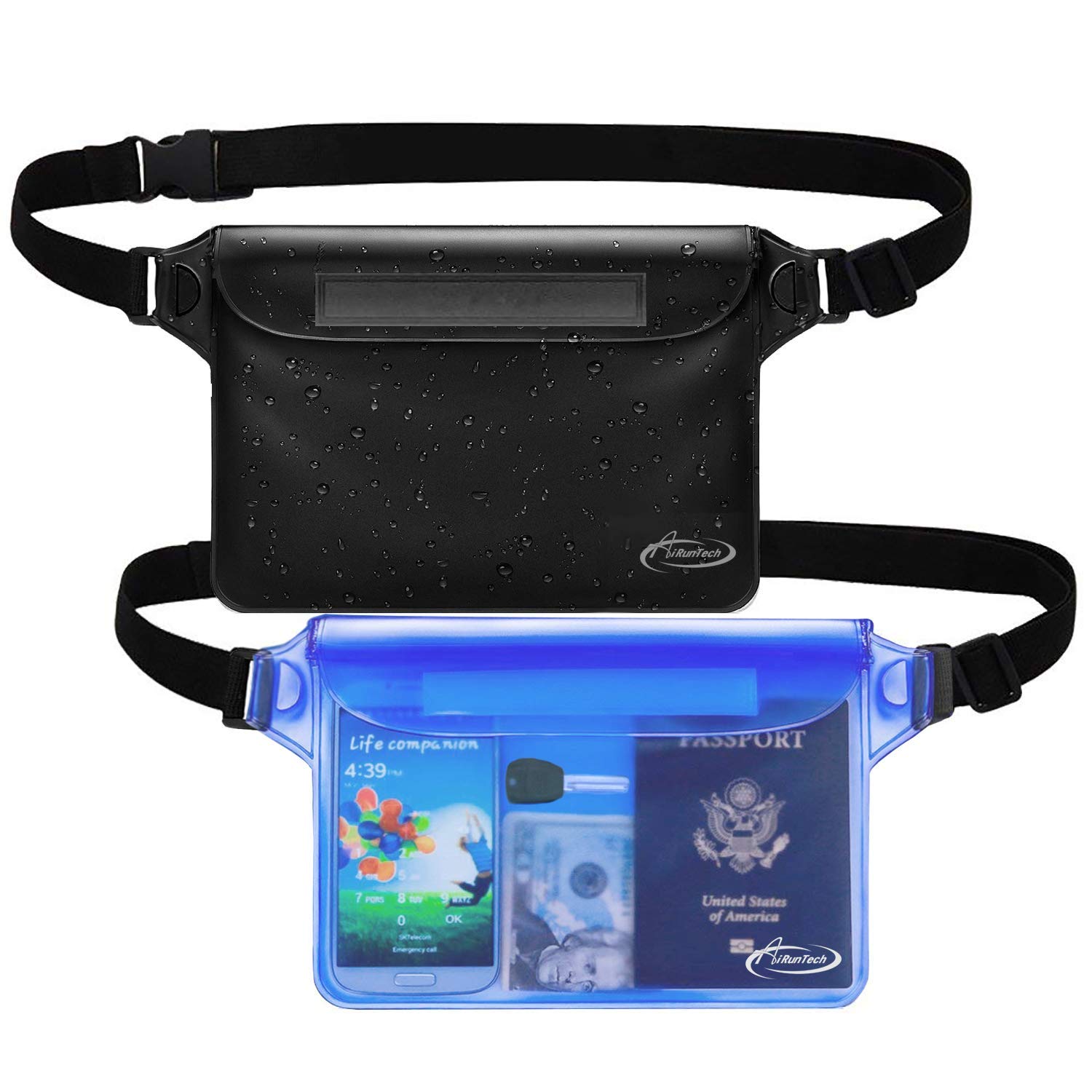 Pochette étanche AiRunTech avec sangle de taille Accessoires