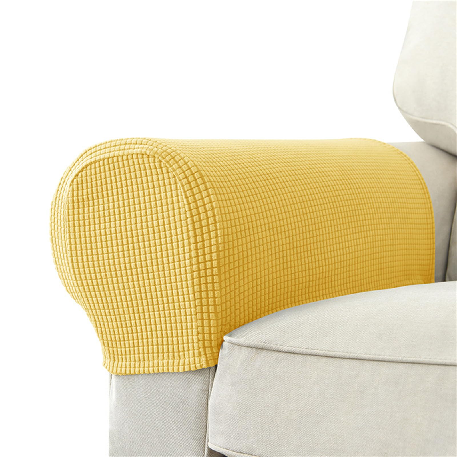 HZBB Of 2 Sofa Armrest Covers Couch Armrest Covers, Plushes Polyester Sofa Arm Protectors, for Home and Decoration Couch Arm Slipcovers