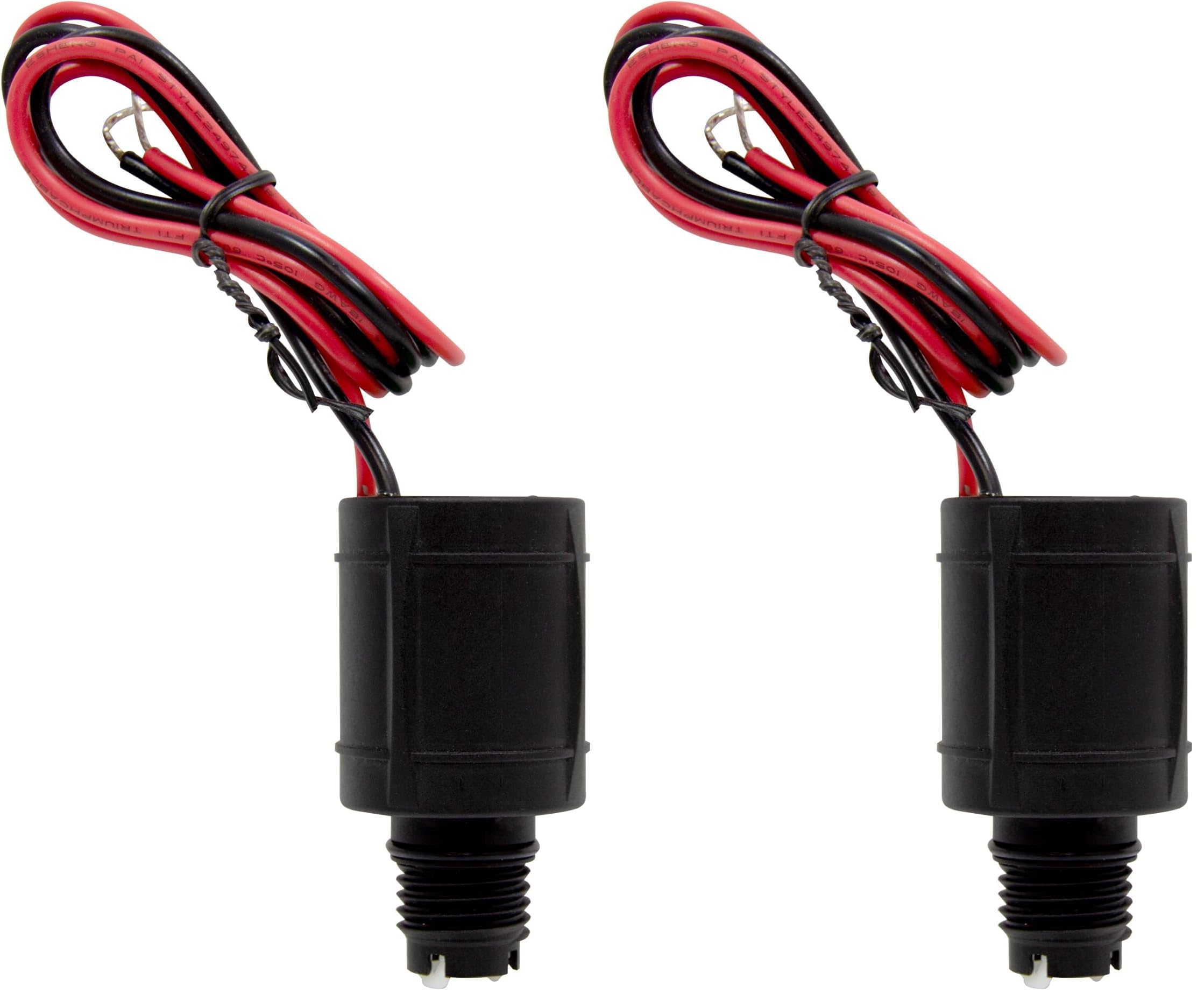 S&M 726835 - Solenoide 9V per elettrovalvole | Compatibile con la Maggior Parte delle Marche di Mercato | Resistente, Realizzato con componenti (Confezione da 2)