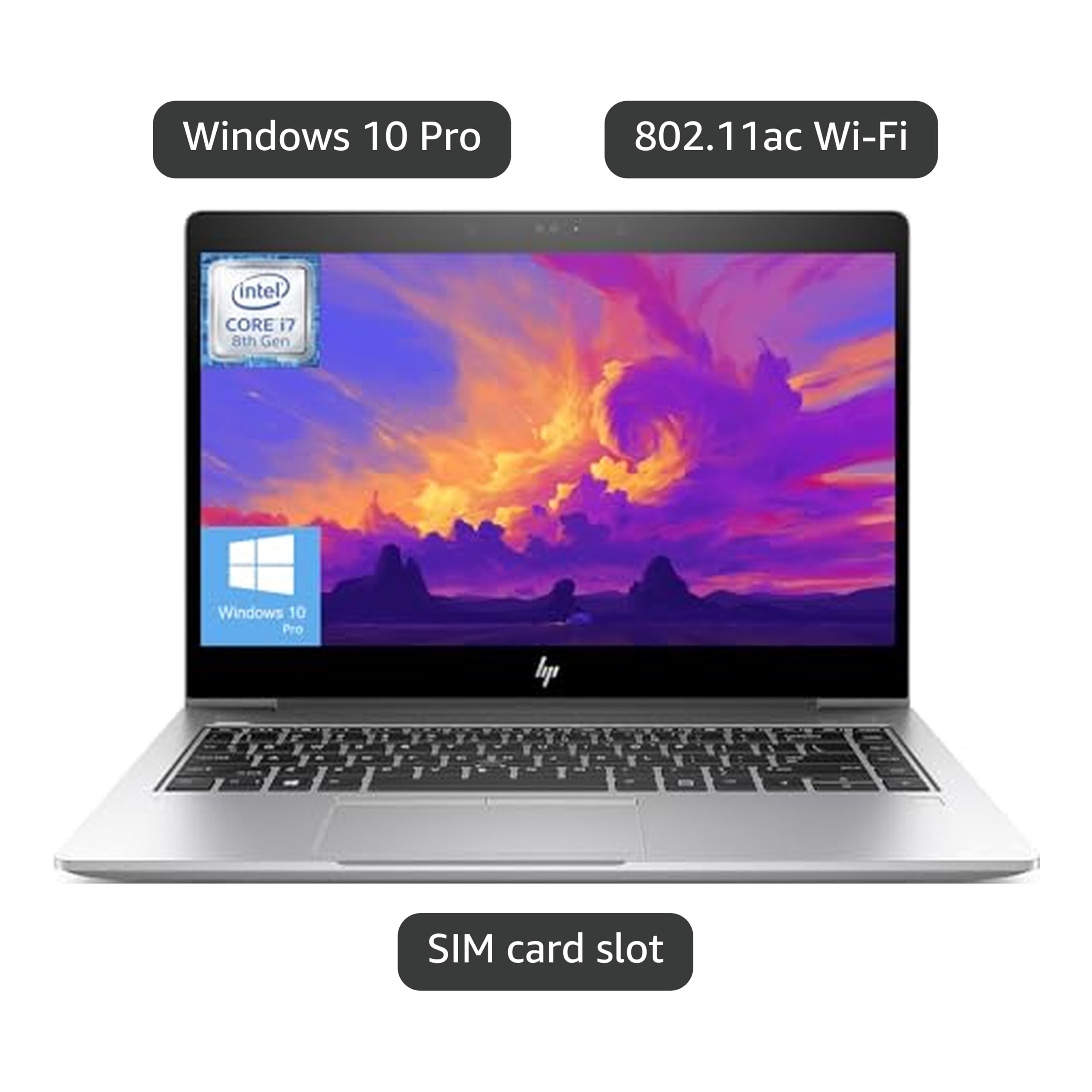 Amazon.com: HP EliteBook 840 G5 Laptop with Backlit Keyboard,14