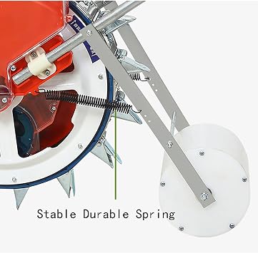 Portable Vegetable Seeder Hand Push Planter Corn Wheat Sorghum Pea Horn Dry Rice Seeder Fine Point Sowing for Garden Agriculture