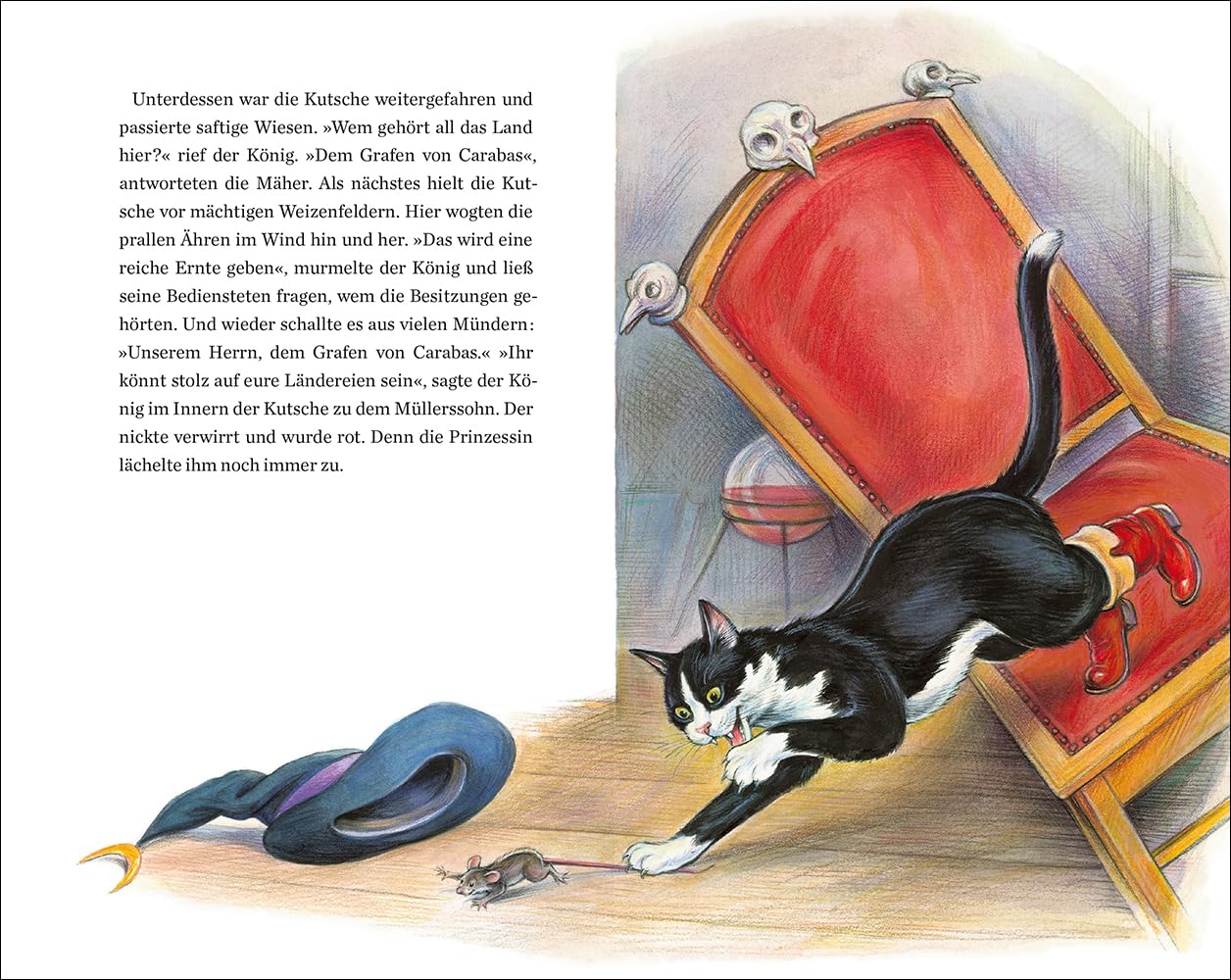 Der gestiefelte Kater: Das berühmte Märchen neu illustriert von Reinhard Michl | Kinderbuch ab 4 Jahre (Insel-Bücherei)