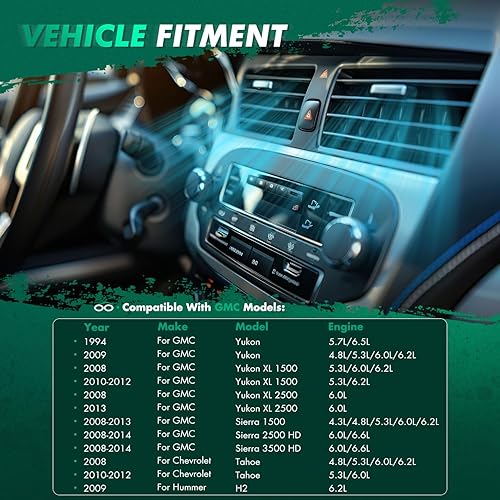 Vista 760 de SCITOO Reemplazo de actuador de puerta de mezcla de calentador HVAC para Ford F-150 2004-2008, para Ford para Lobo 2004-2008, para Lincoln para Mark