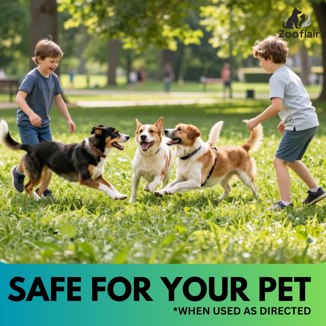 Zooflair Mosquito Protection Spray for Dogs 500ml | Outdoor Pet Body Mist | Repels Mosquitoes & Biting Insects | Gentle, Pet-Safe Formula | for Daily Walks & Outdoor Use | Made in India 3