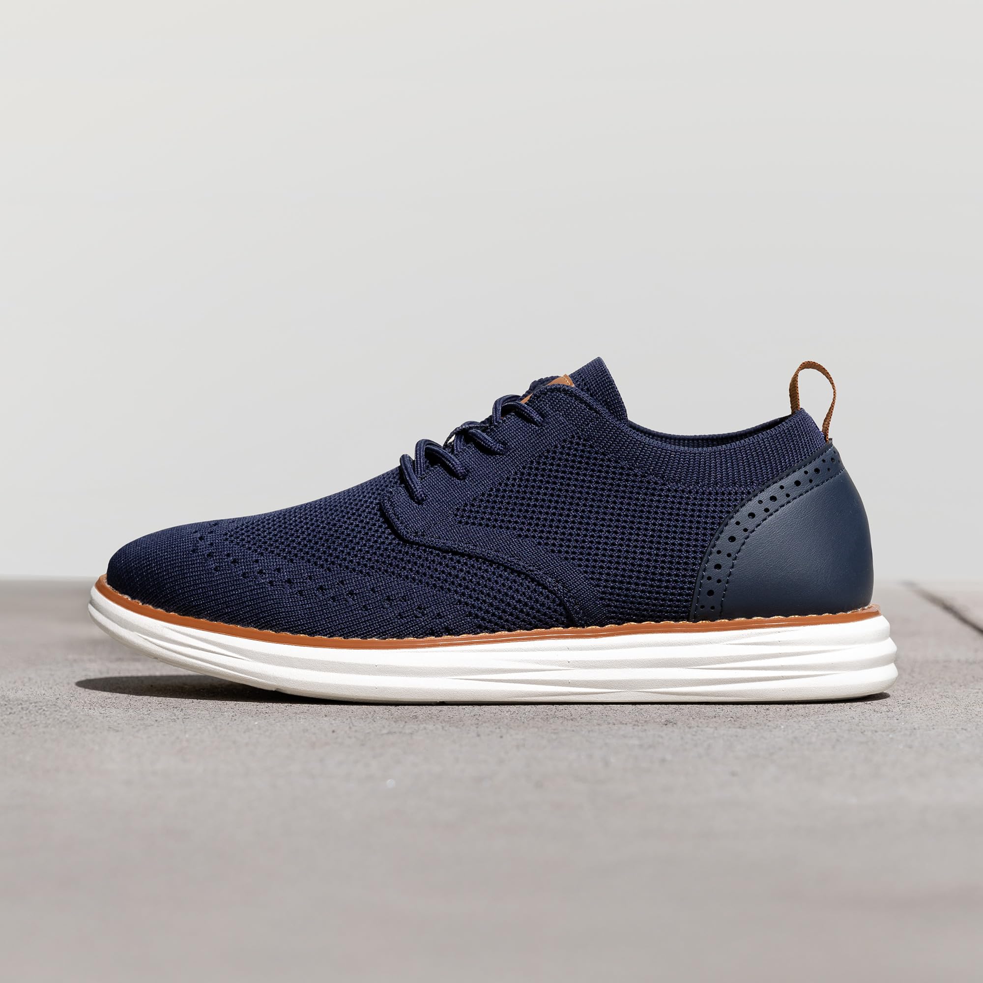 Bruno Marc Scarpe Oxford Uomo in Pelle Classiche Stringate Derby Basse Estive Vintage Elegante Leggere Scarpe