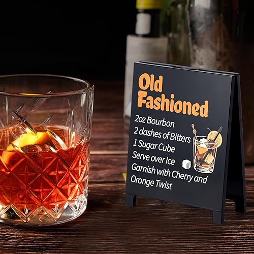 Miniatura 6 de Letrero de bar a la antigua moda para beber divertido, accesorios de cafetería, decoración de escritorio, regalos para colegas, nuevas parejas,