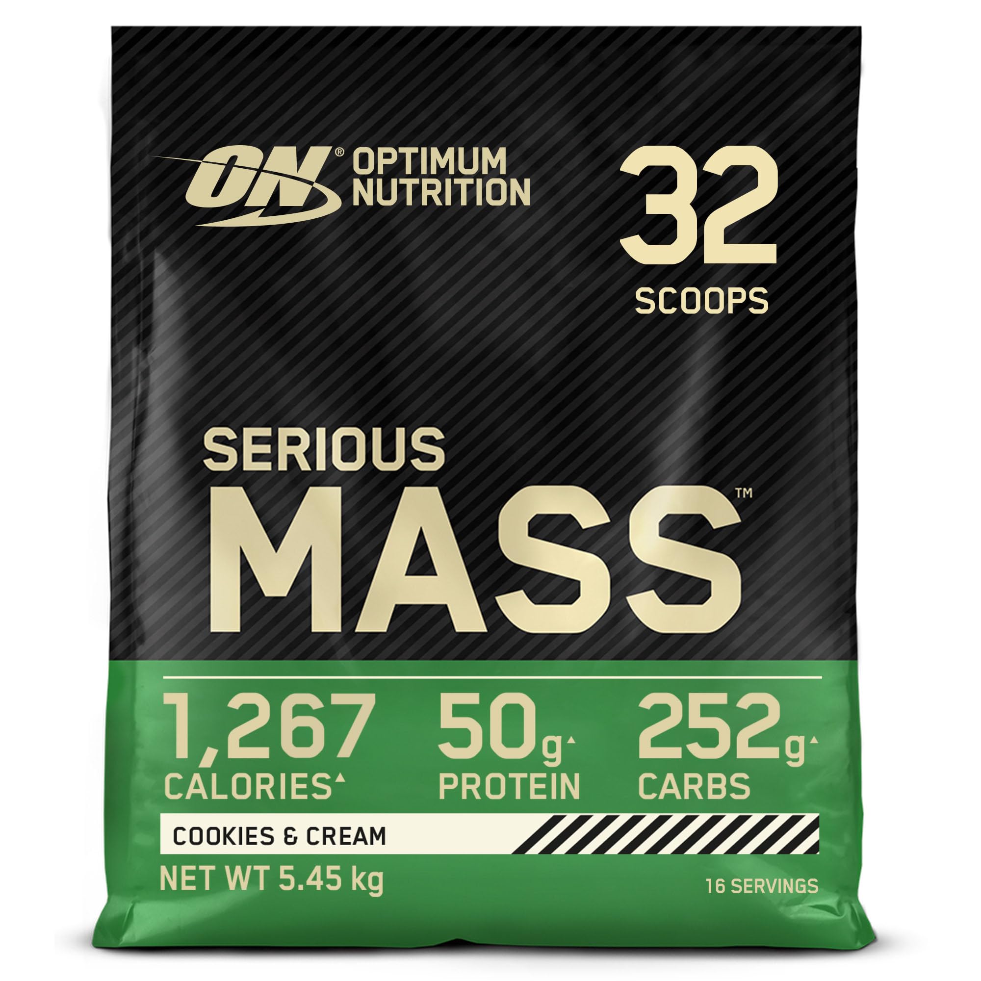 Optimum Nutrition Cream Serious Mass Cookies & - 5450G