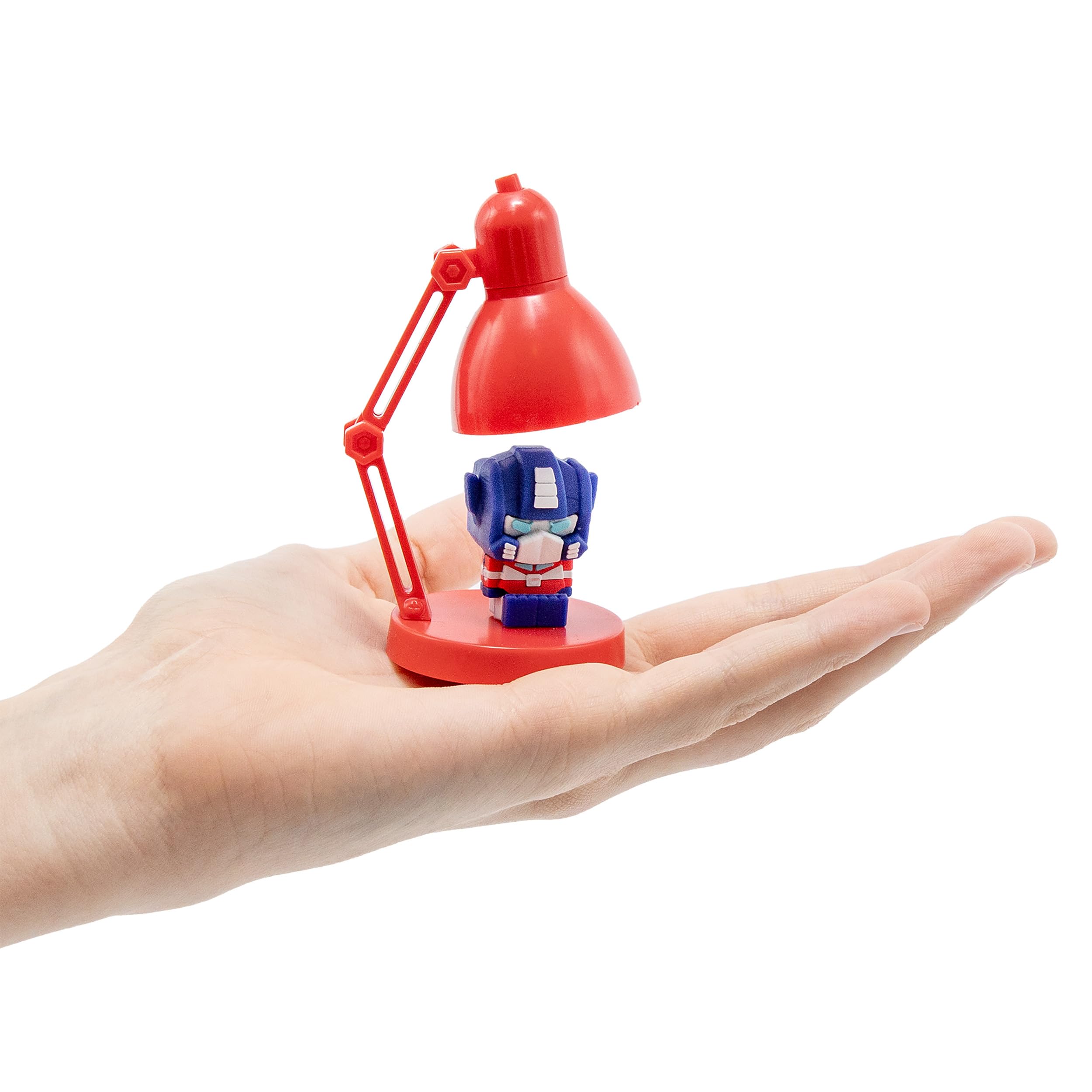 Blue Sky Studios Hello Kitty Mini Lamp with Toy Figure, Kawaii Desk Decor, Cute Collectible Gift - Kuromi