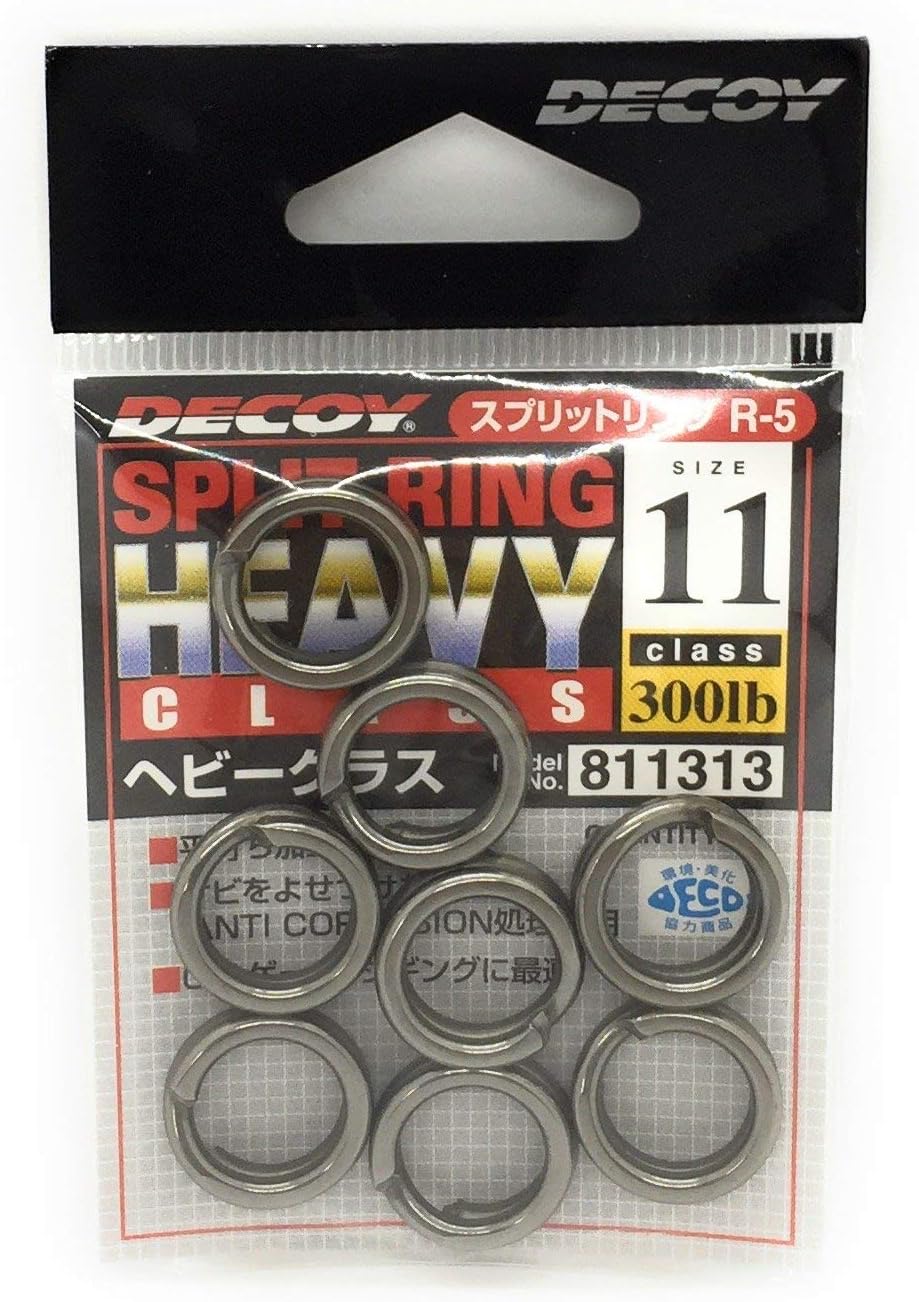 Decoy R-5 Split Rings Heavy Class Size 11 (1313) 4989540811313