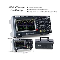 Vista 3 de Hantek Osciloscopio de almacenamiento digital DSO2D15 150MHz 1GSa/s 8M, 2 canales, 2CH+1CH con fuente de señal