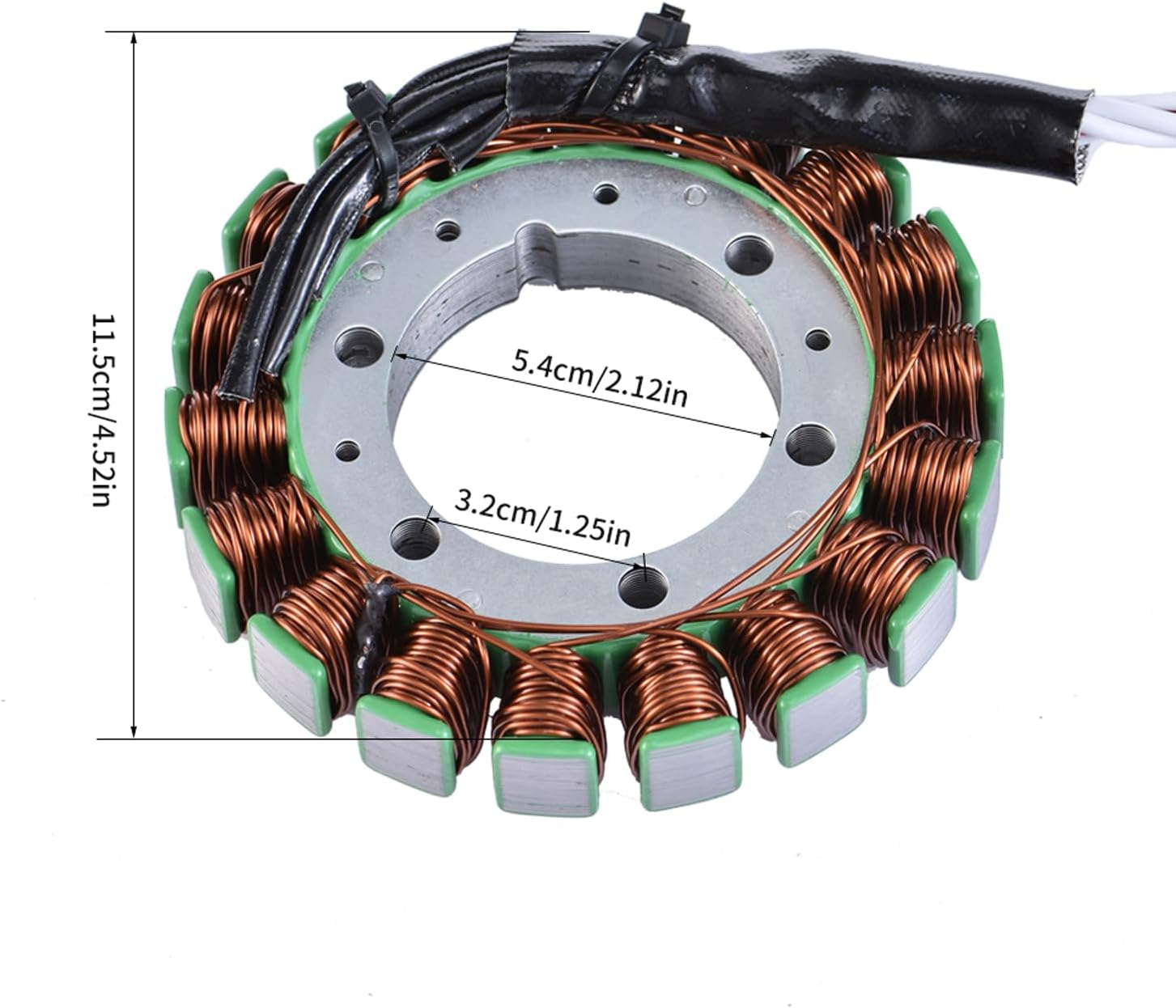 Magneto Stator Compatible with Yamaha Rhino 660 YXR660 Grizzly 660 5KM-81410-01-00 5GH-81410-00-00 5ND-81410-00-00 5UH-81410-00-00 2P5-81410-00-00 5KM-81410-00-00