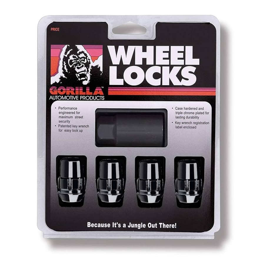 ★MeChan★ Amazon.com: Gorilla Automotive 71641NBC Wheel Lock System