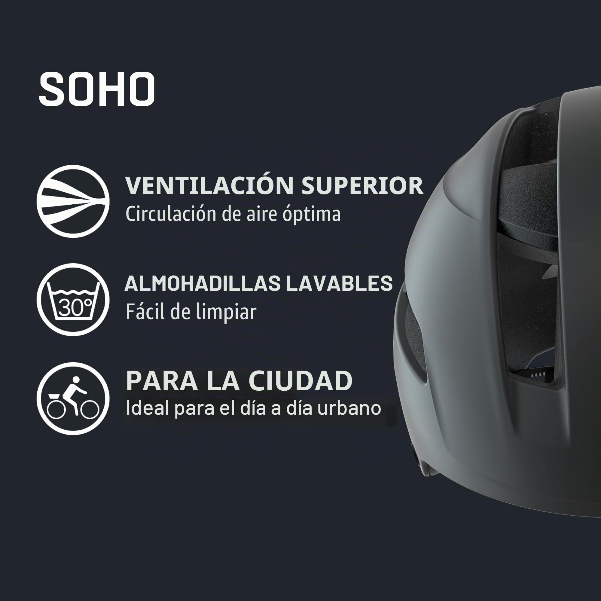ALPINA Soho Helm 2025 Black Matt