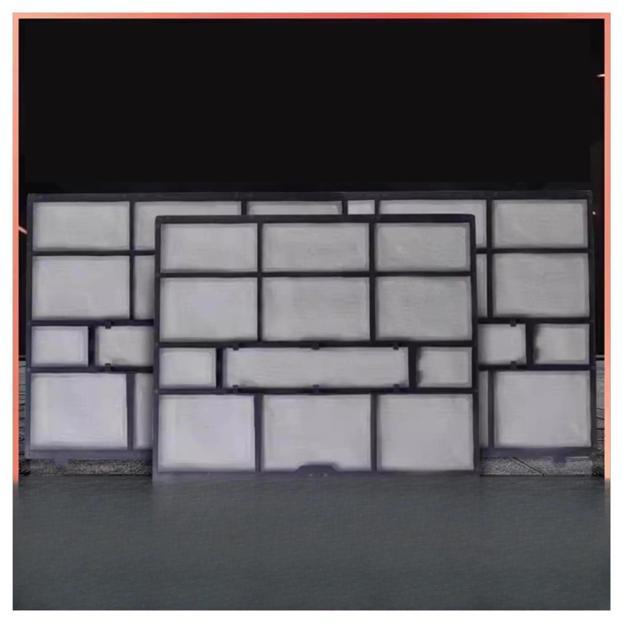 Filtro De Aire Acondicionado,Compatible con Gree 29.2X29.2 32X25.5