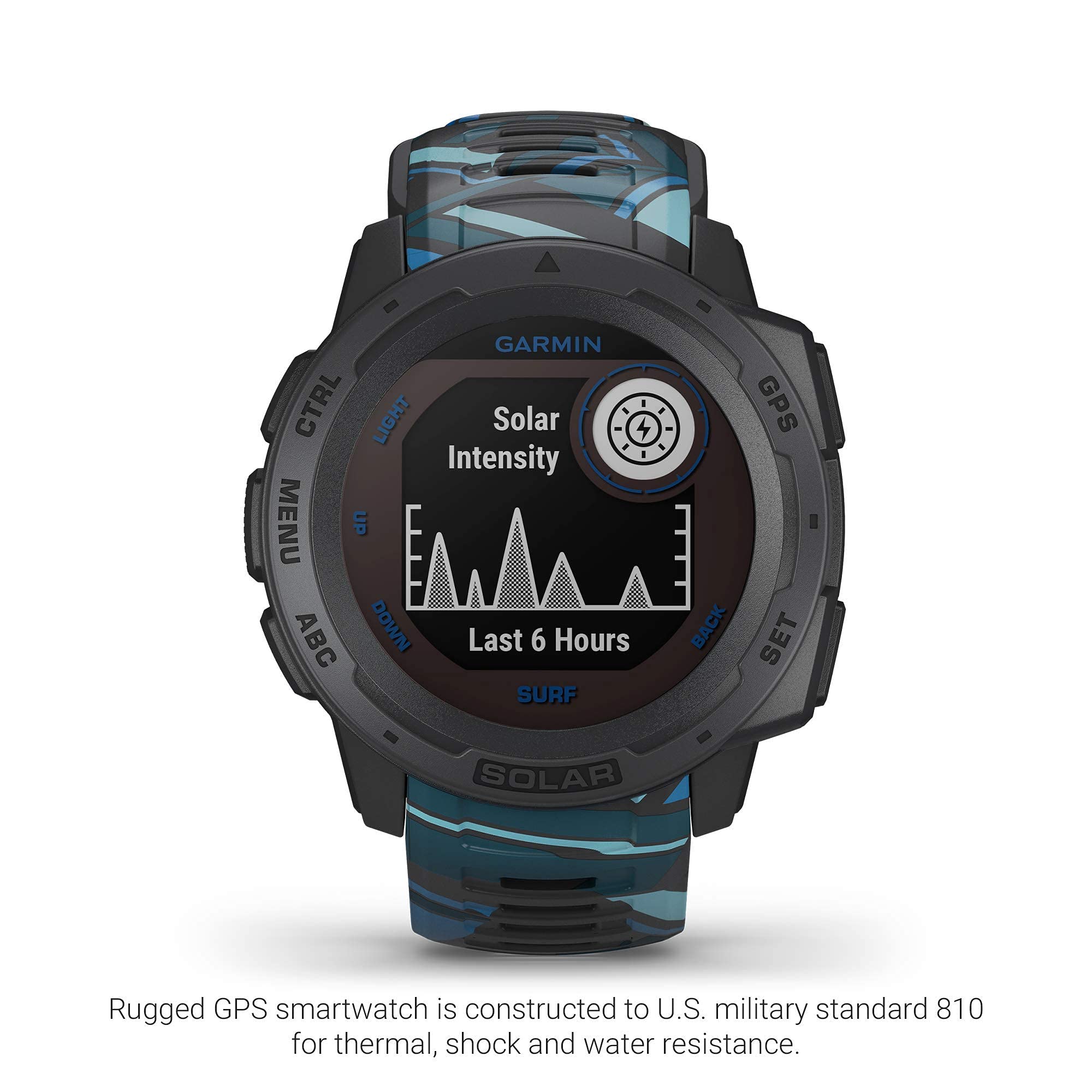 Amazon.com: Garmin Instinct Solar Surf, Solar-Powered Rugged