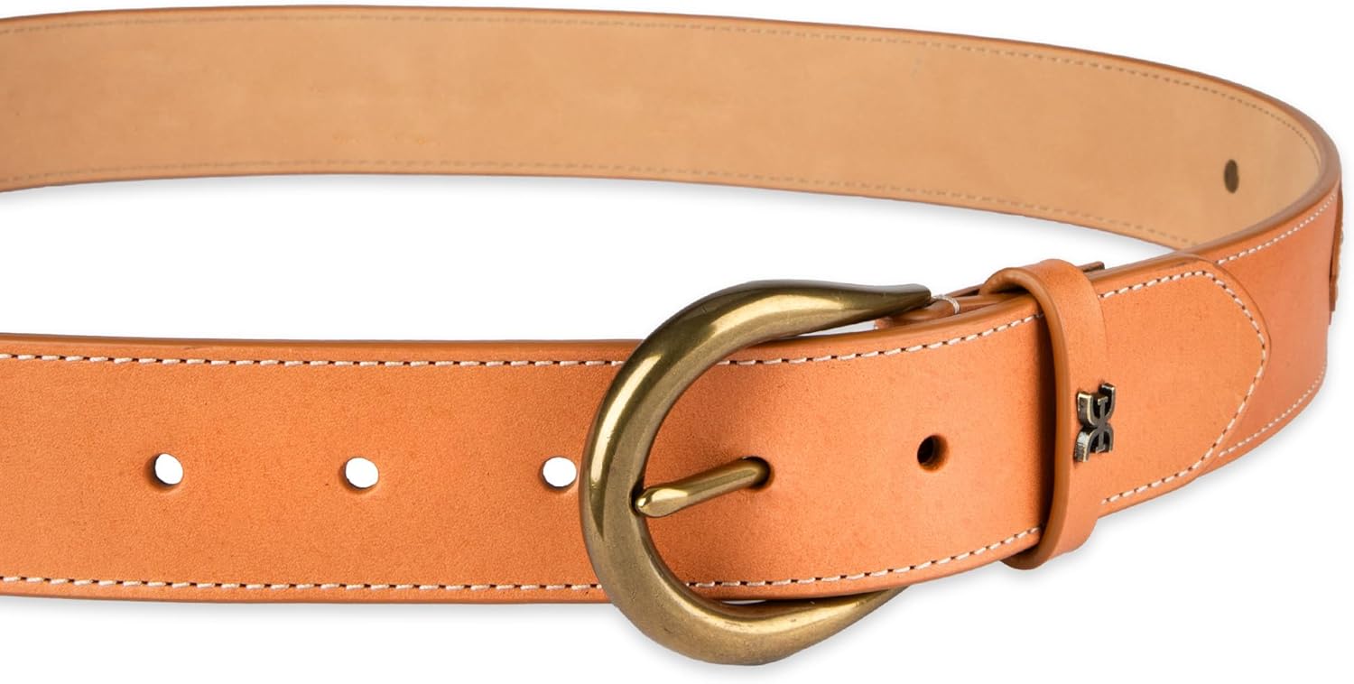 Sam Edelman Women's Western Style Embroidered Leather Fashion Belt for Jeans, Trousers and Dresses
