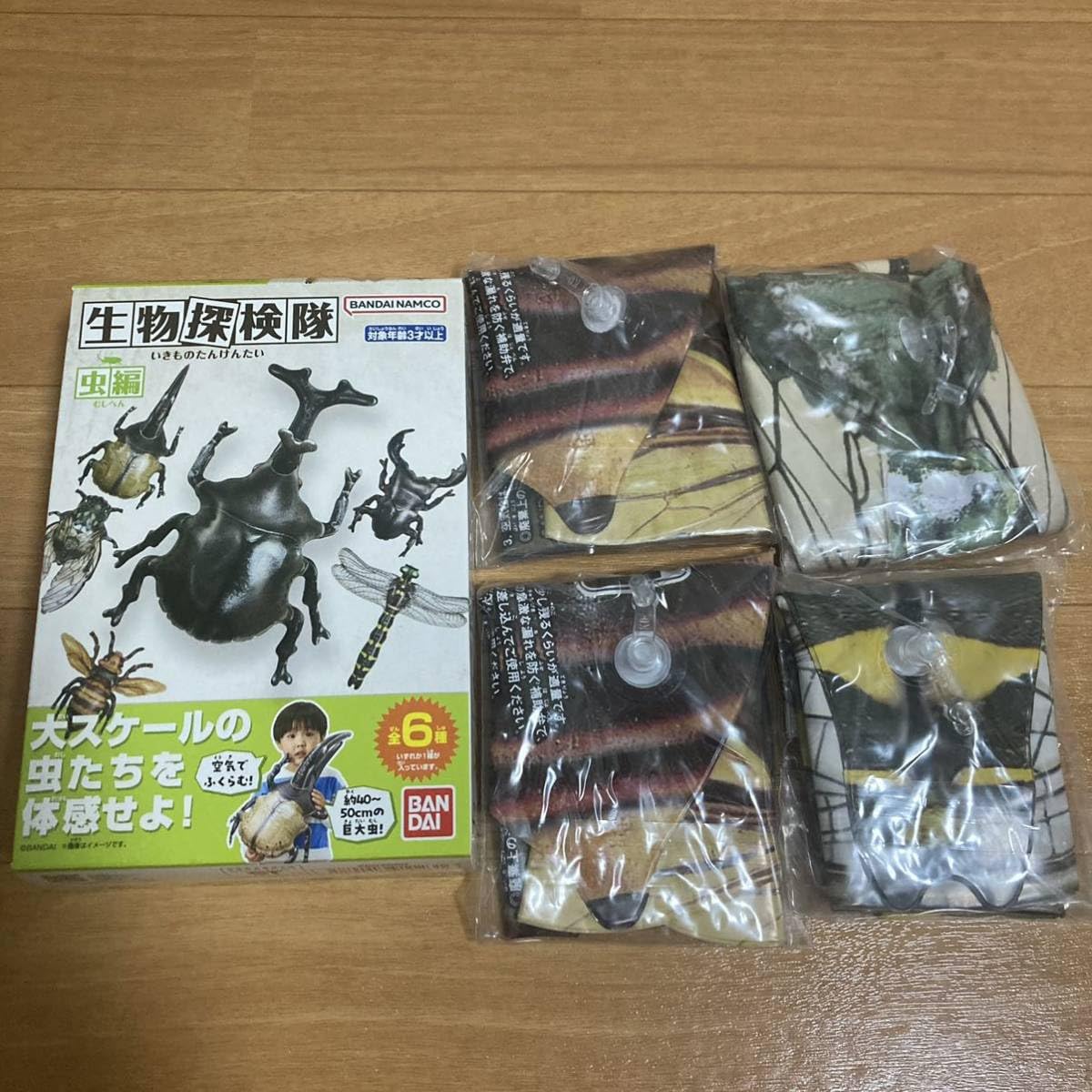 Amazon.co.jp: 製 生物探検隊 虫編より オニヤンマ×1/オオスズメバチ×2 