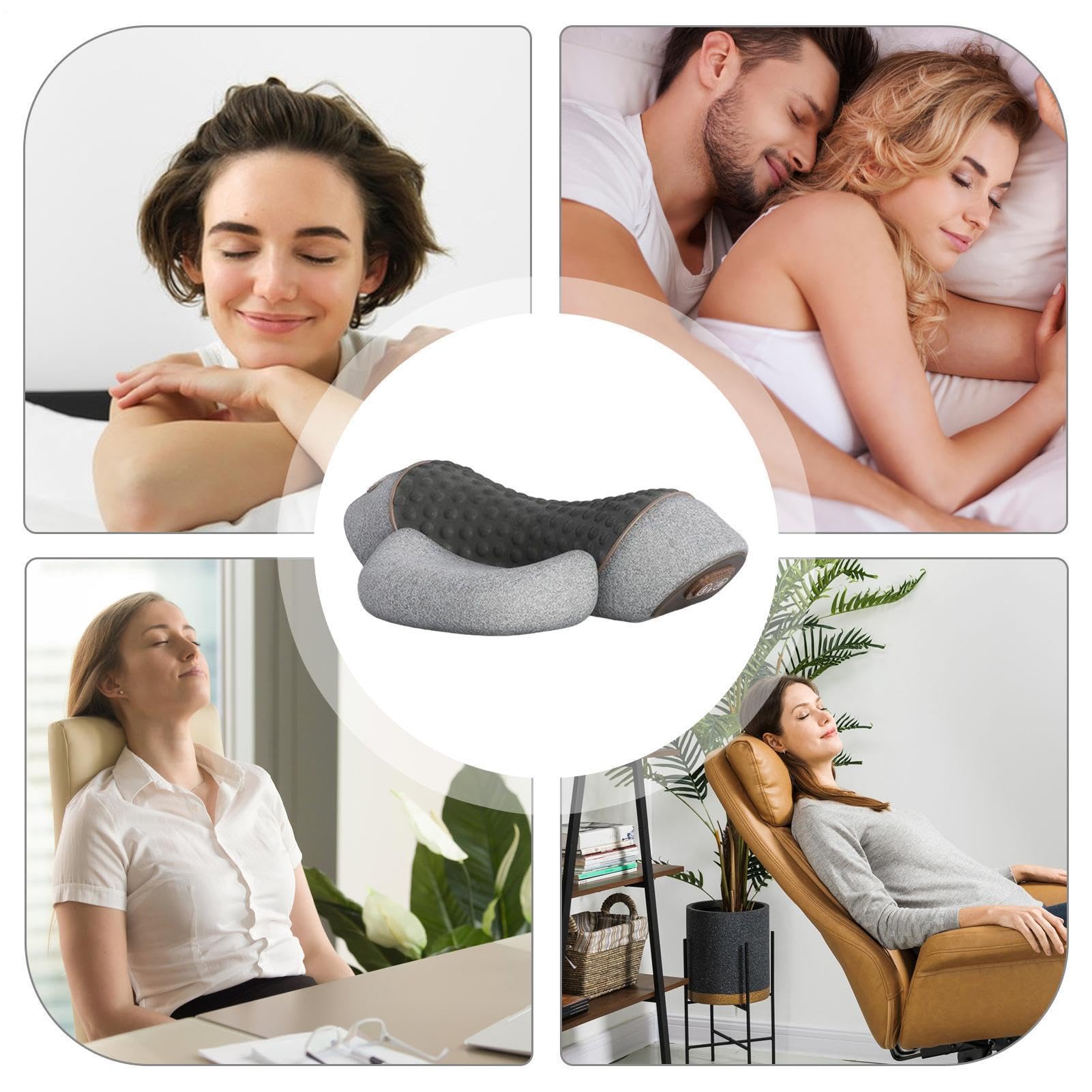 Nackenmassagekissen Ergonomischer Massager für Linderung